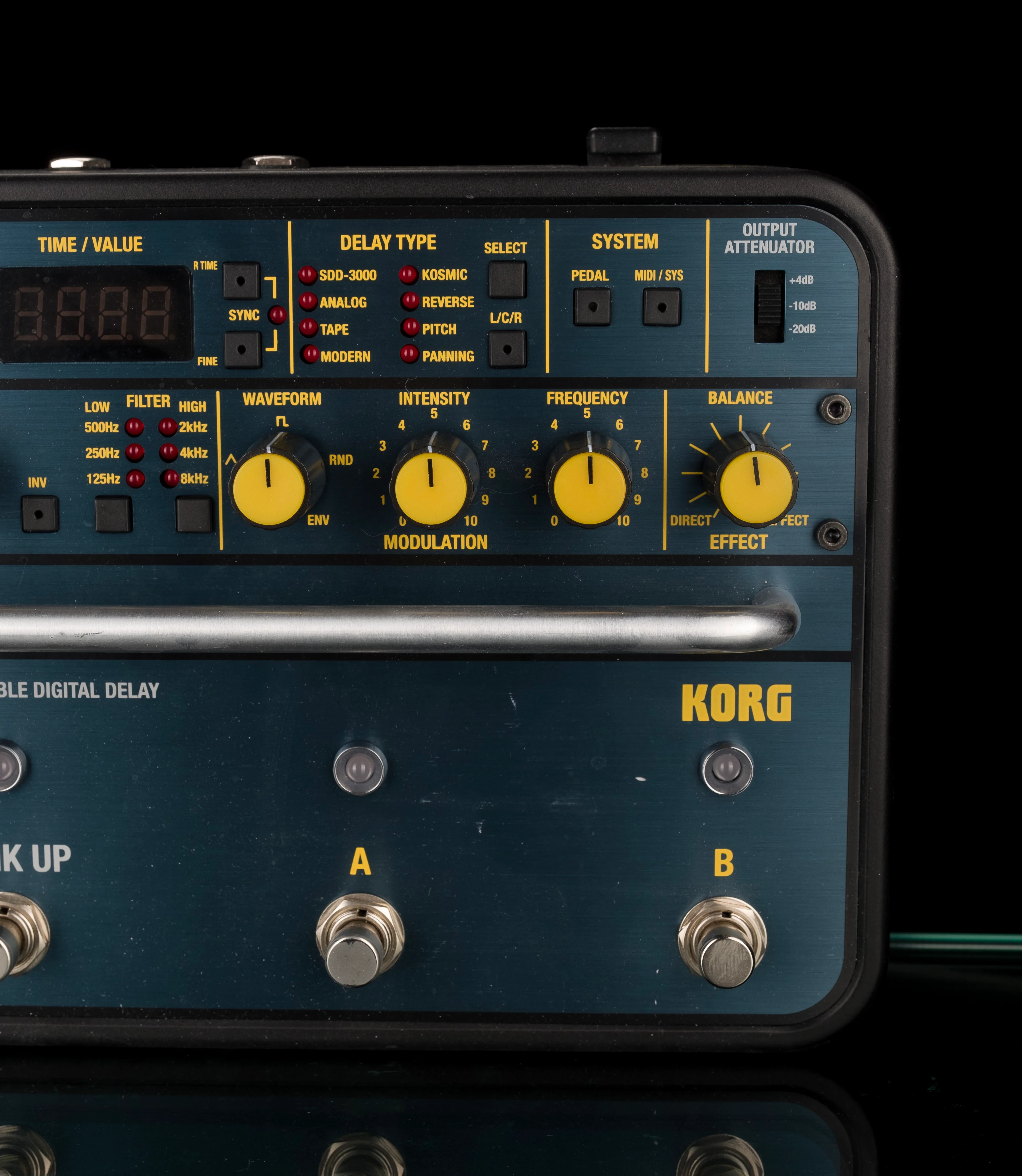 Used Korg SDD-3000 Programmable Digital Delay Pedal with Box - Image 4