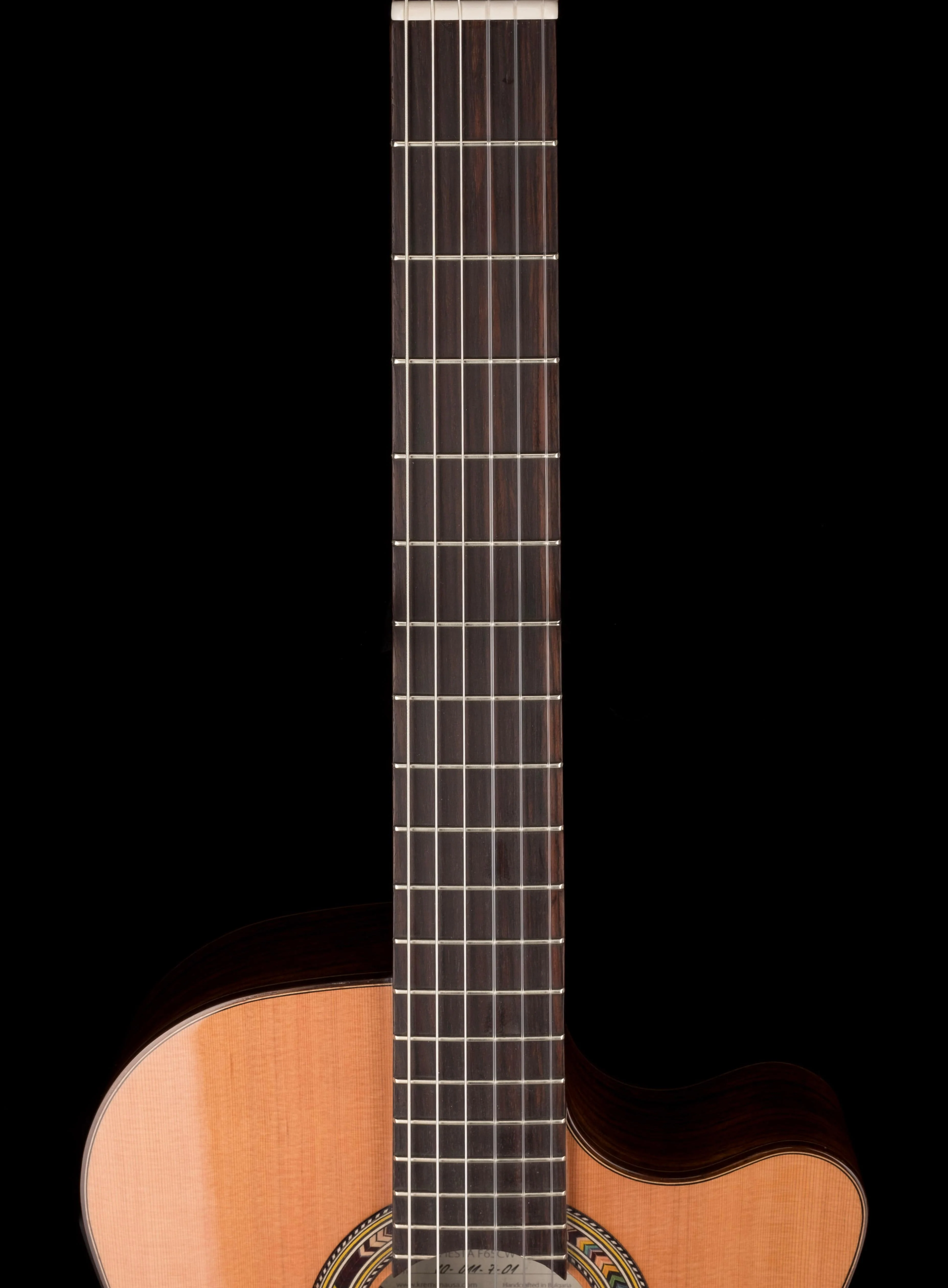 Used Kremona Performer Series Fiesta F65CW TLR Nylon String Acoustic Electric Guitar With Gig Bag - Image 12