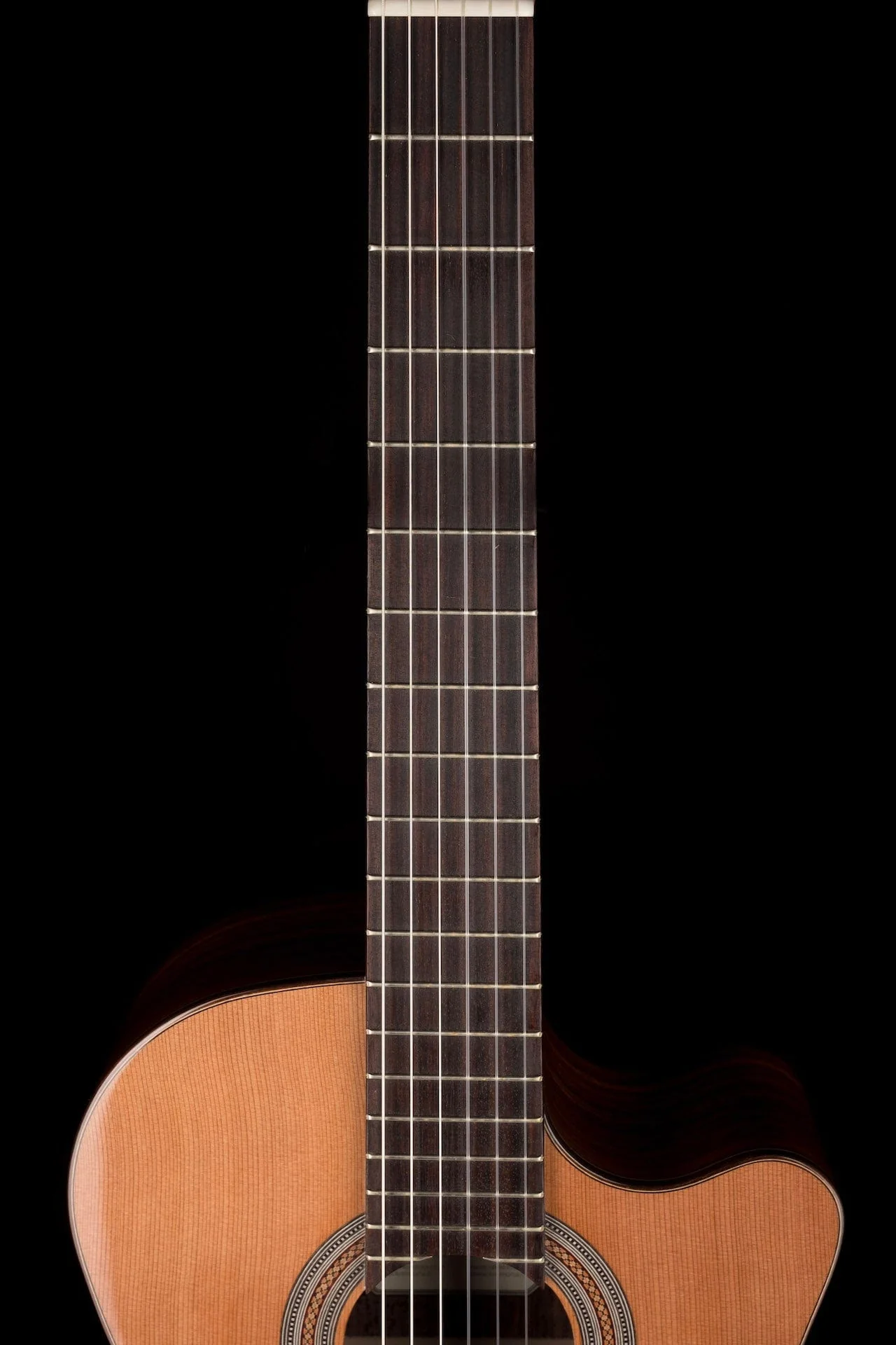 Used Kremona Soloist Series Fiesta F65CW Solid Cedar Top Nylon String Acoustic Electric Guitar With Gig Bag - Image 11