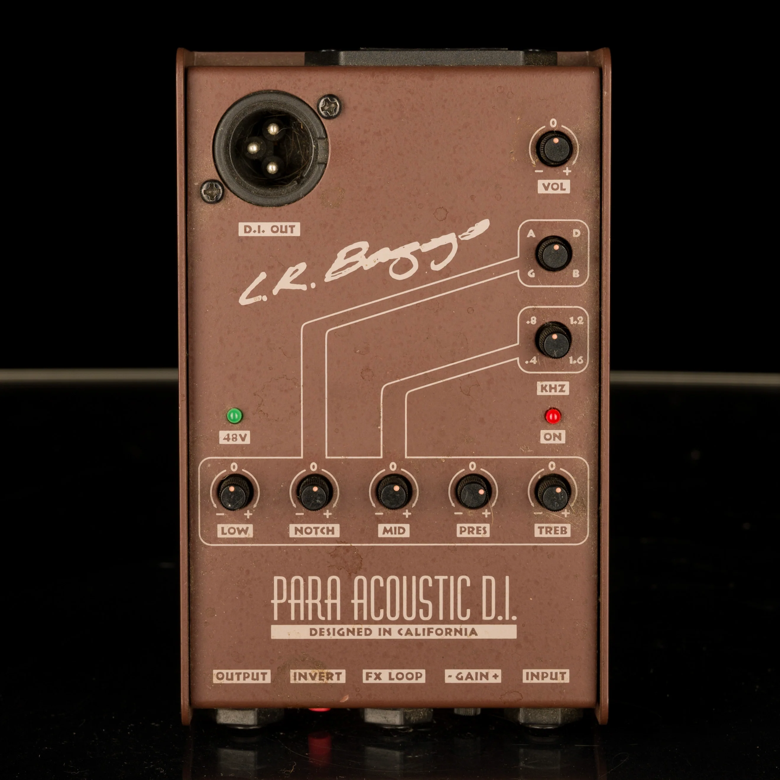 Used L.R. Baggs Para Acoustic DI 5-Band EQ and Direct Box with Box - Image 2