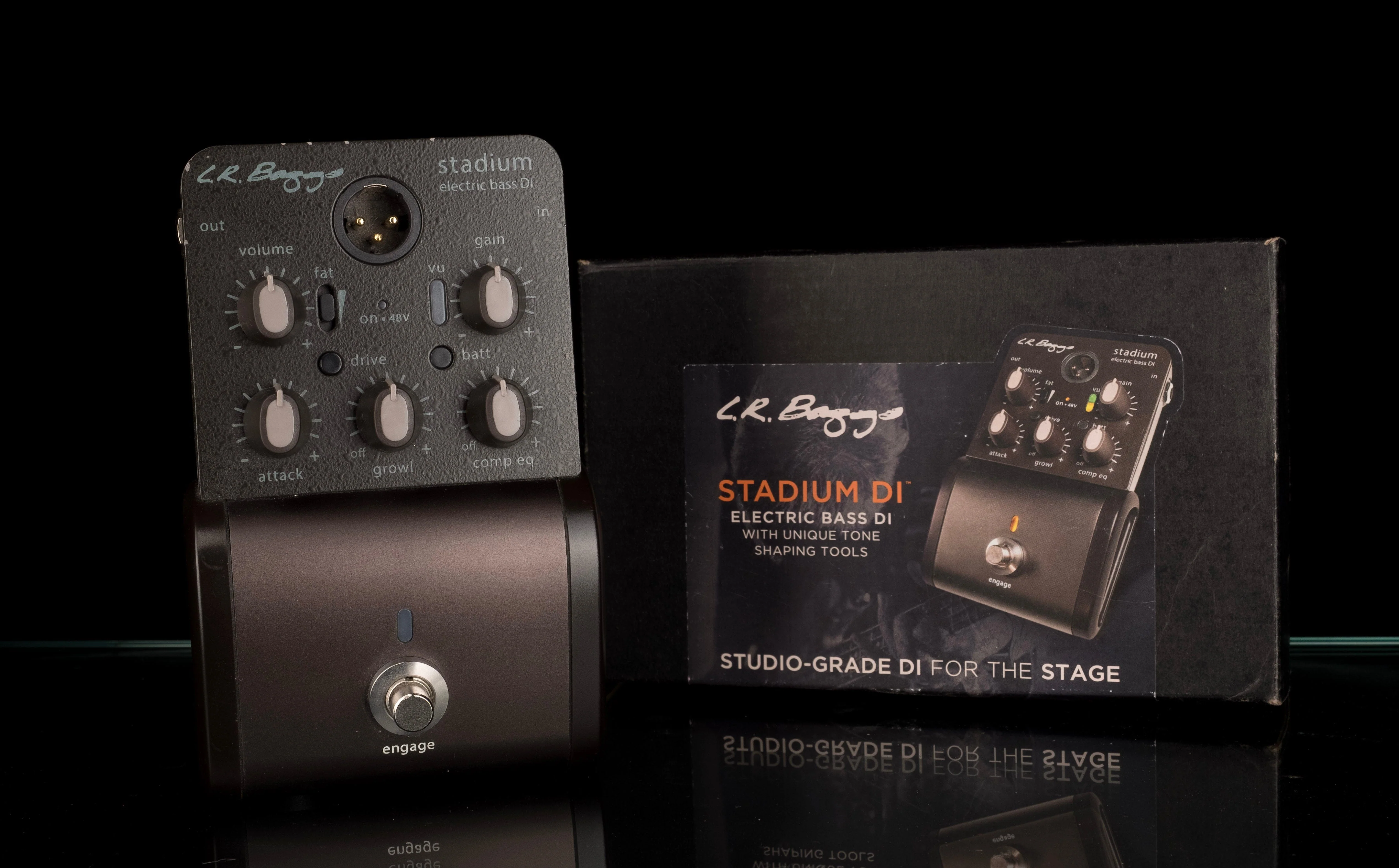 Used L.R. Baggs Stadium Bass DI With Box
