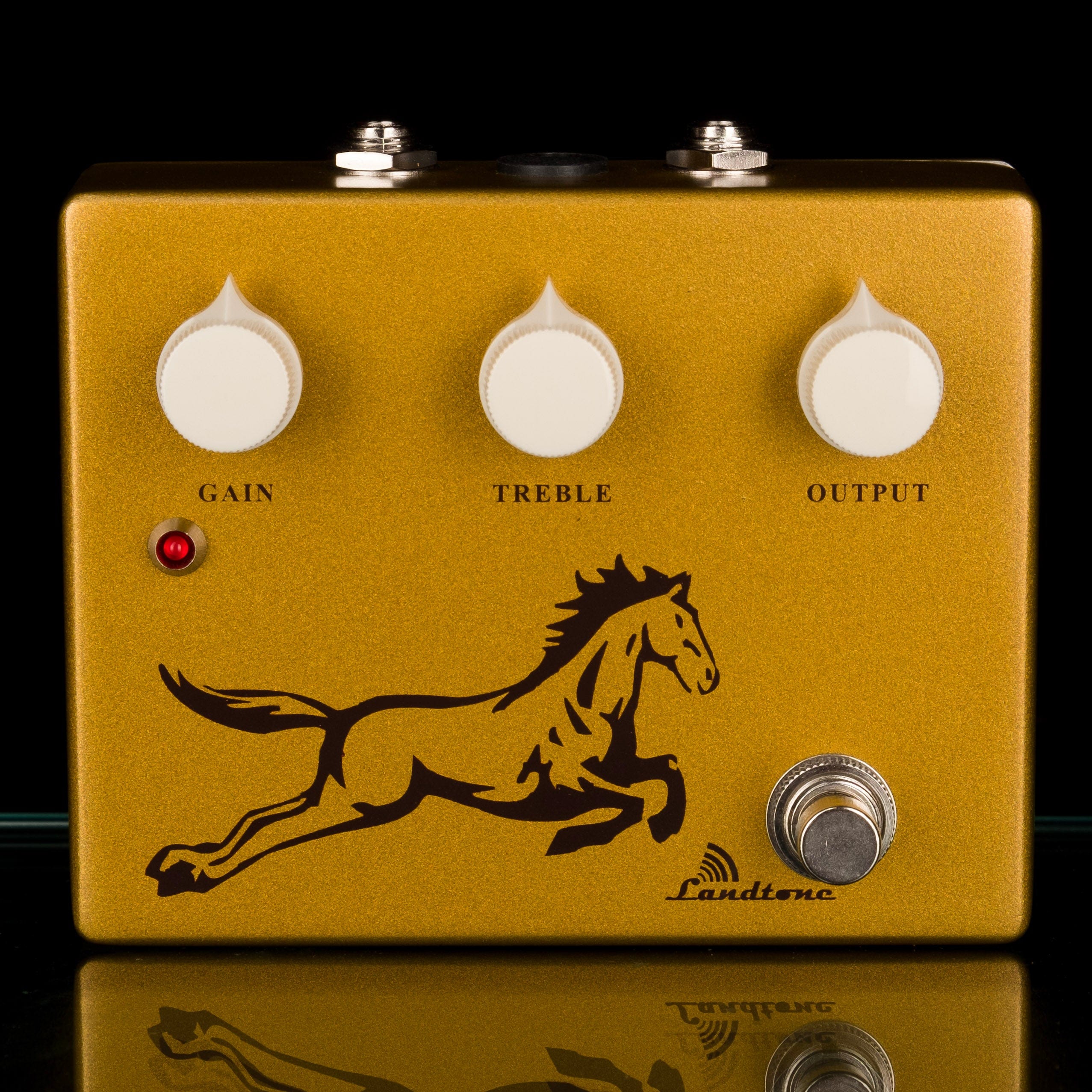 Used Landtone Klon Horse Overdrive Guitar Effect Pedal With Box - Image 2