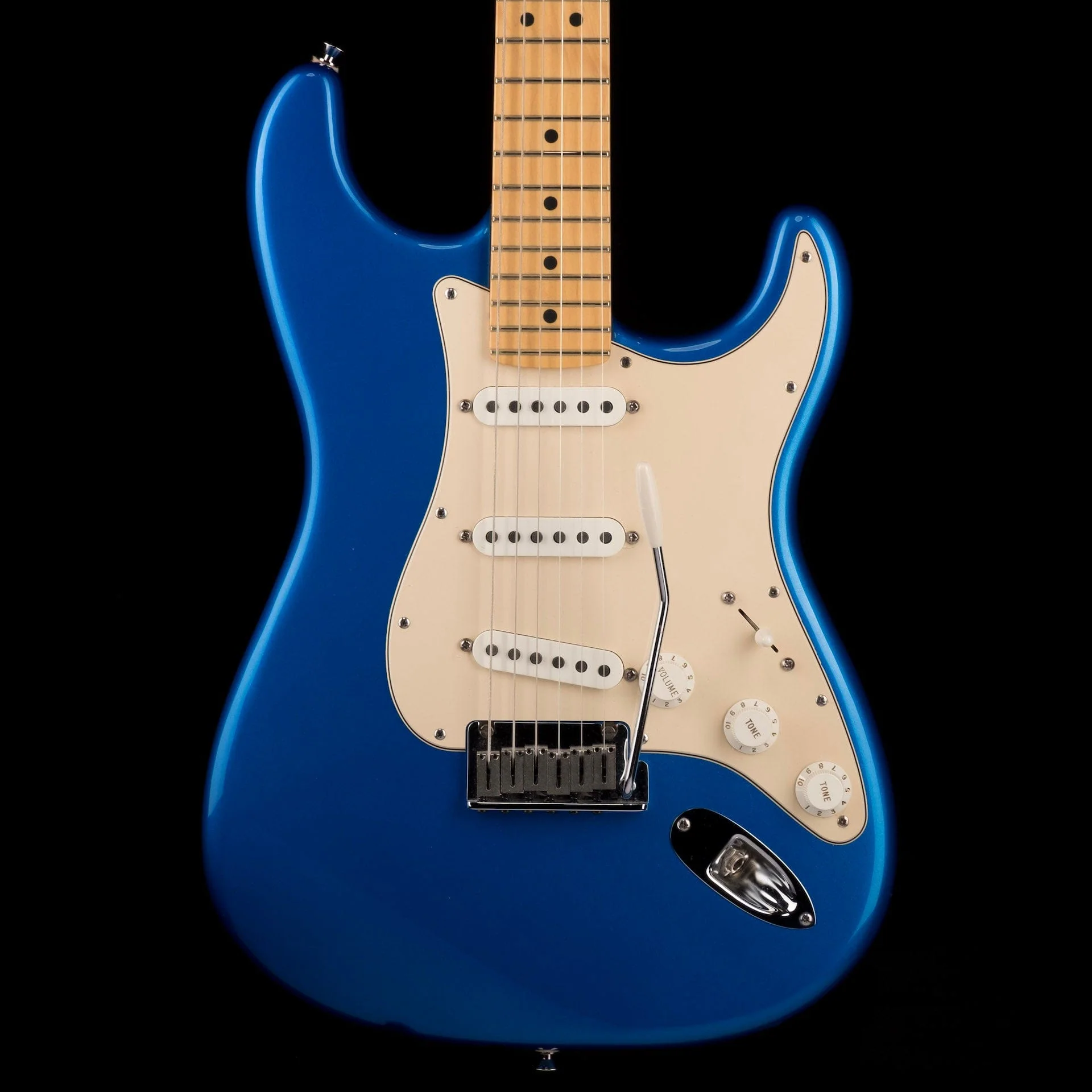 Used Fender Limited Edition 50th Anniversary American Series Stratocaster Blue Chrome with OHSC