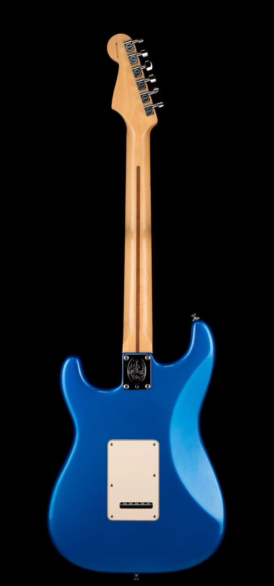 Used Fender Limited Edition 50th Anniversary American Series Stratocaster Blue Chrome with OHSC - Image 11