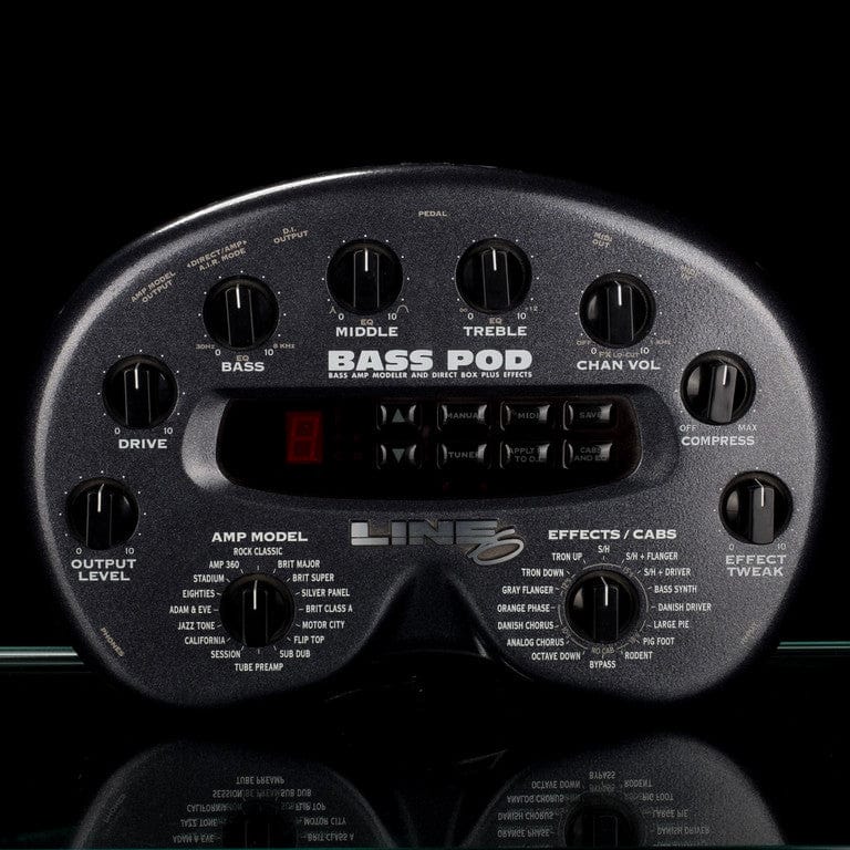 Used Line 6 Bass Pod Effect Pedal