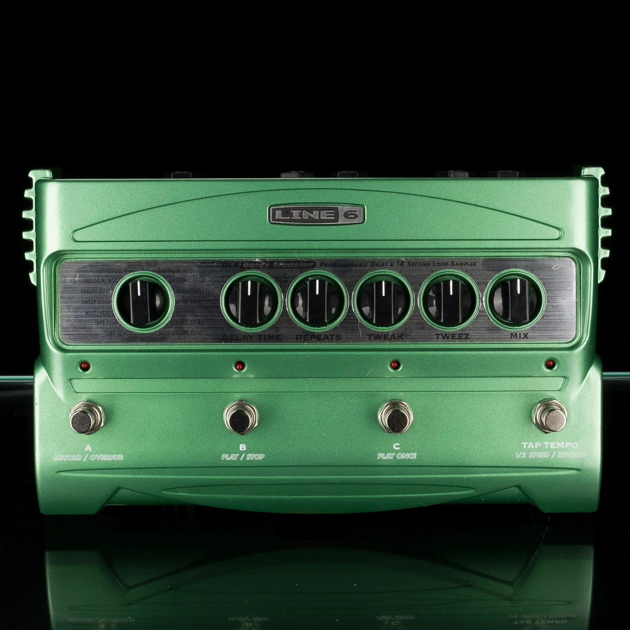 Used Line 6 DL4 Delay Guitar Effects Pedal With Power Supply