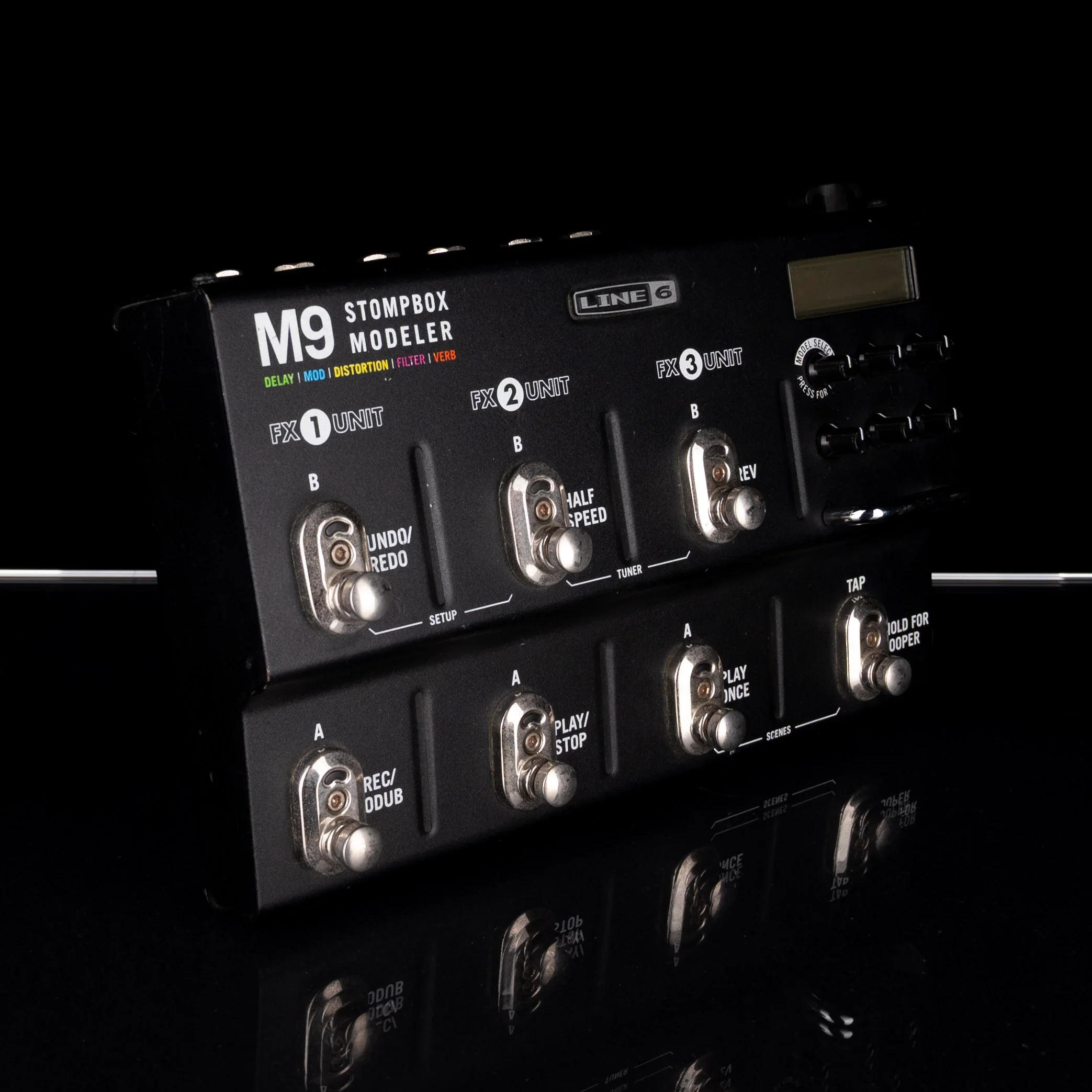 Used Line 6 M9 Stompbox Modeler Multi-Effects Pedal with Power Supply - Image 4
