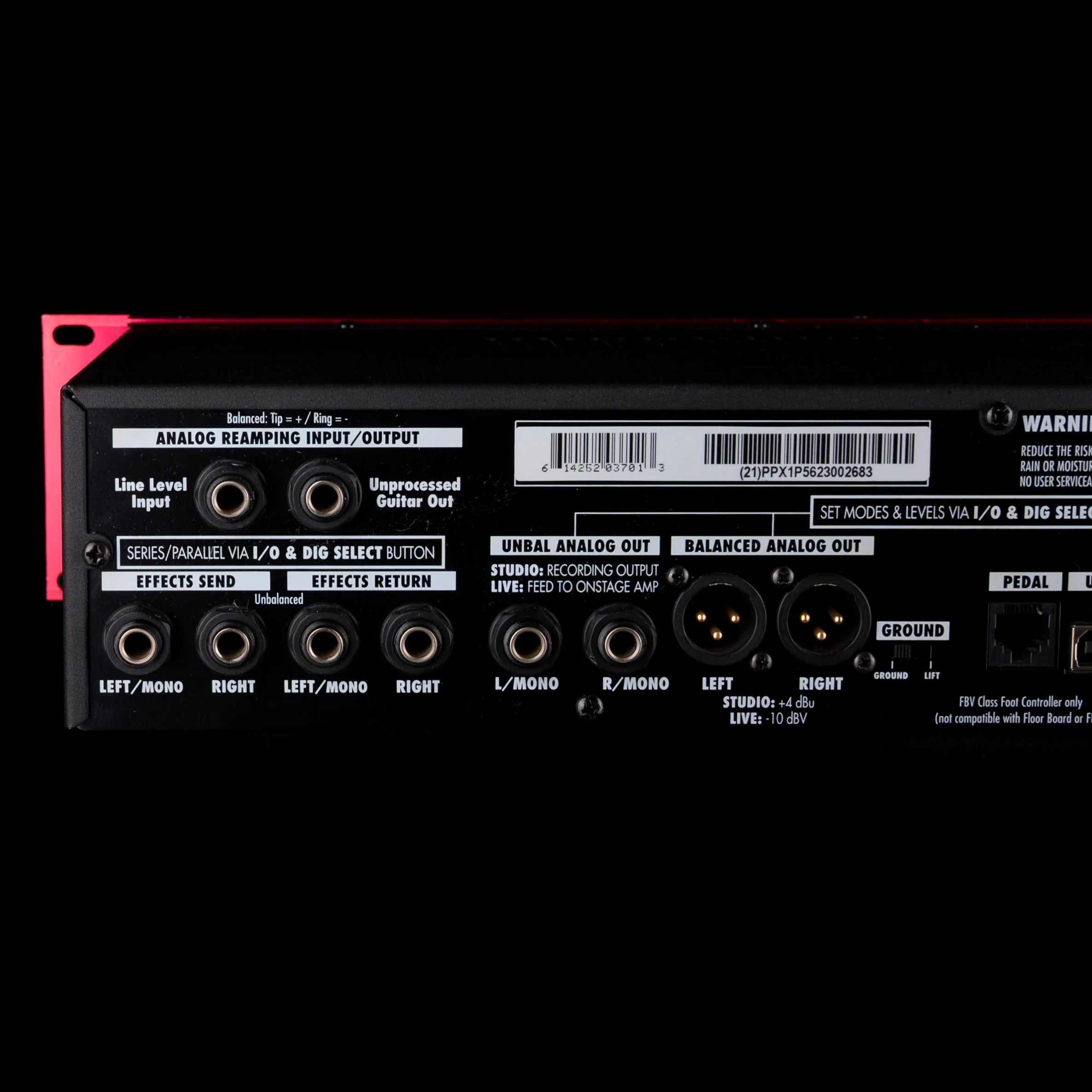 Used Line 6 POD XT Pro Multi-Effect Processor With FBV Custom Foot Long Board Controller - Image 5
