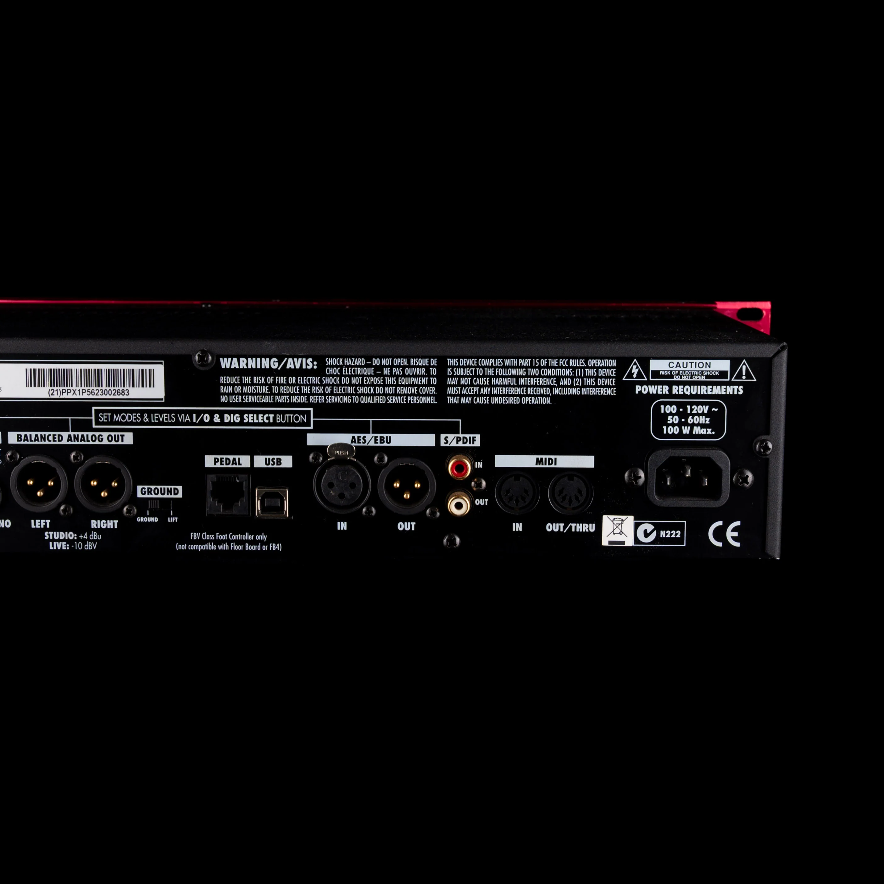 Used Line 6 POD XT Pro Multi-Effect Processor With FBV Custom Foot Long Board Controller - Image 6
