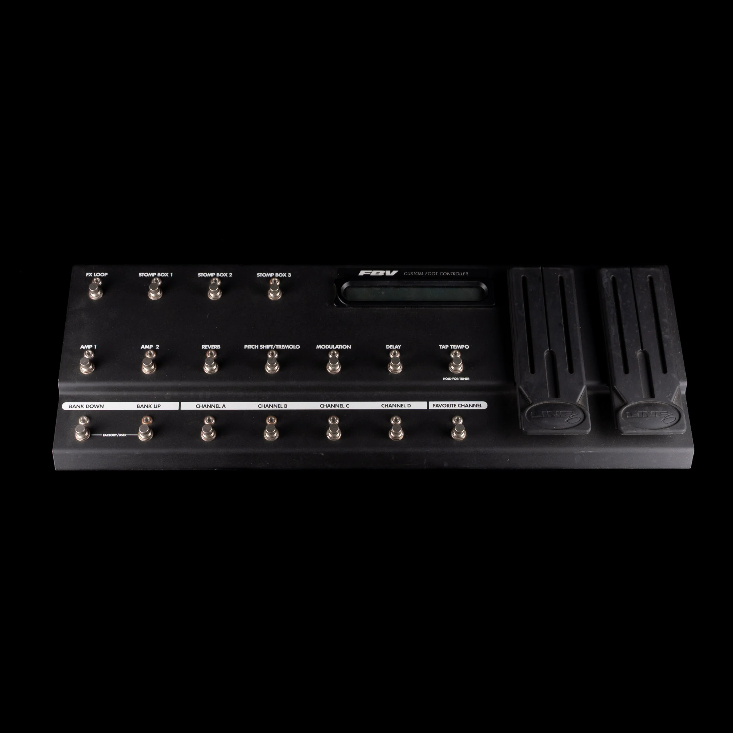 Used Line 6 POD XT Pro Multi-Effect Processor With FBV Custom Foot Long Board Controller - Image 7