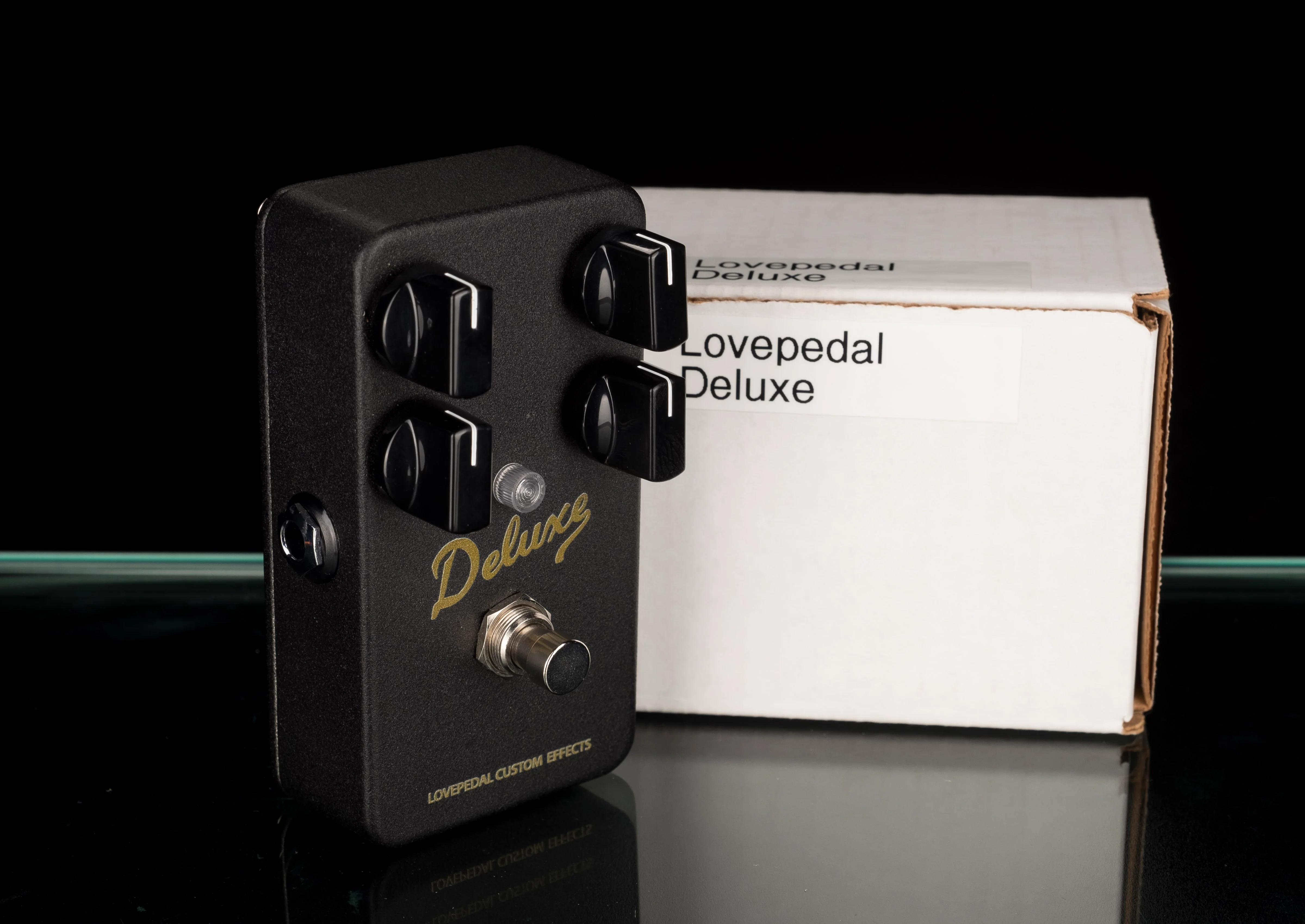 Used Lovepedal Blackface Deluxe Overdrive Pedal With Box