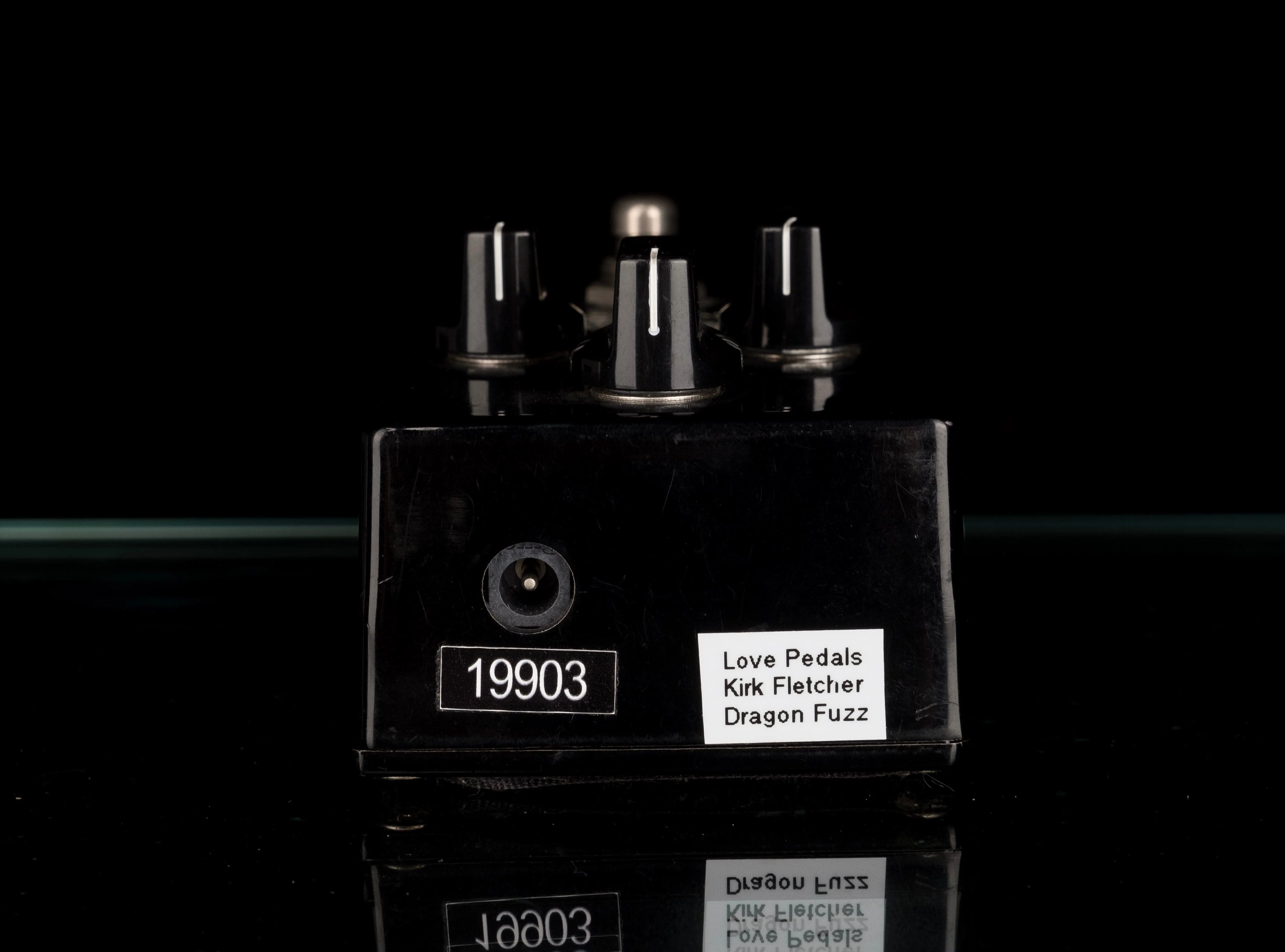 Used Lovepedal Kirk Fletcher Black Dragon Fuzz Guitar Effect Pedal - Image 4