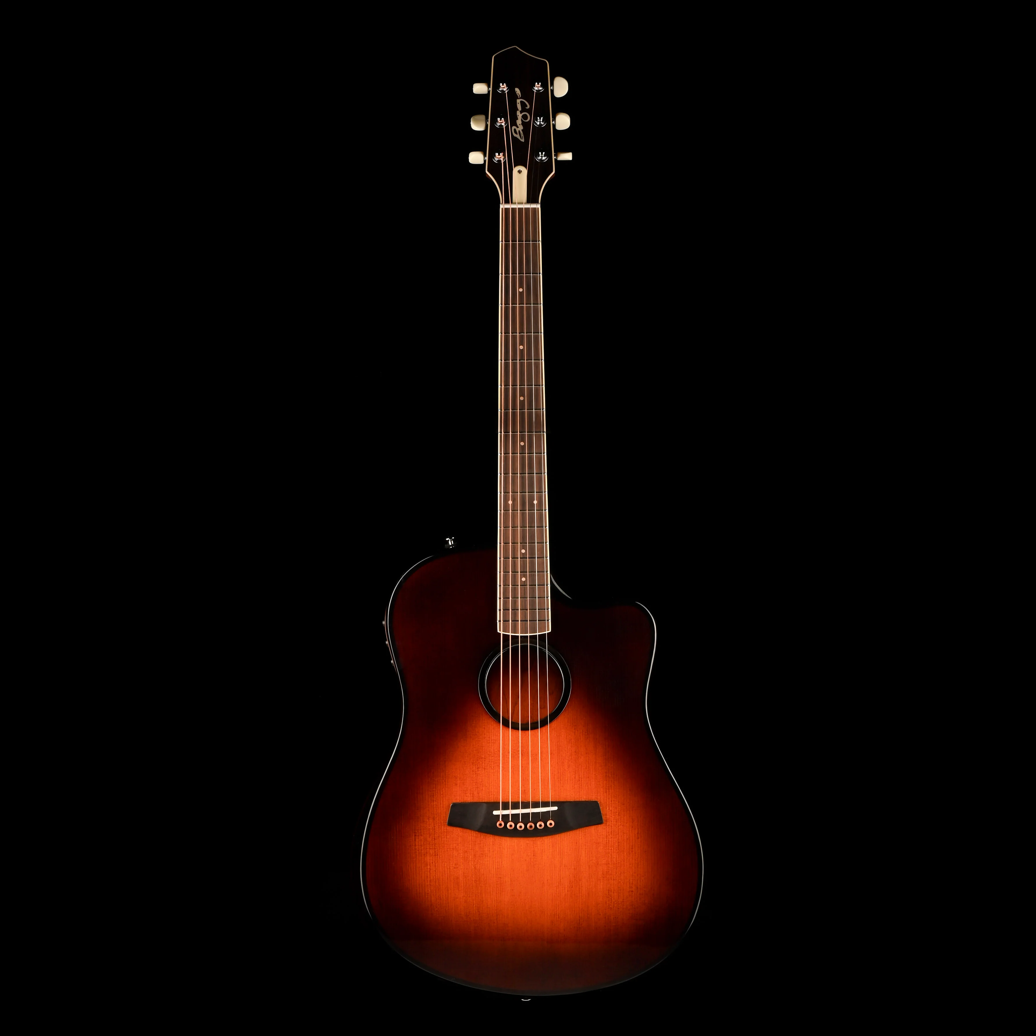 Used LR Baggs AEG-1 Sunburst Acoustic Electric Guitar With Softshell Case - Image 2