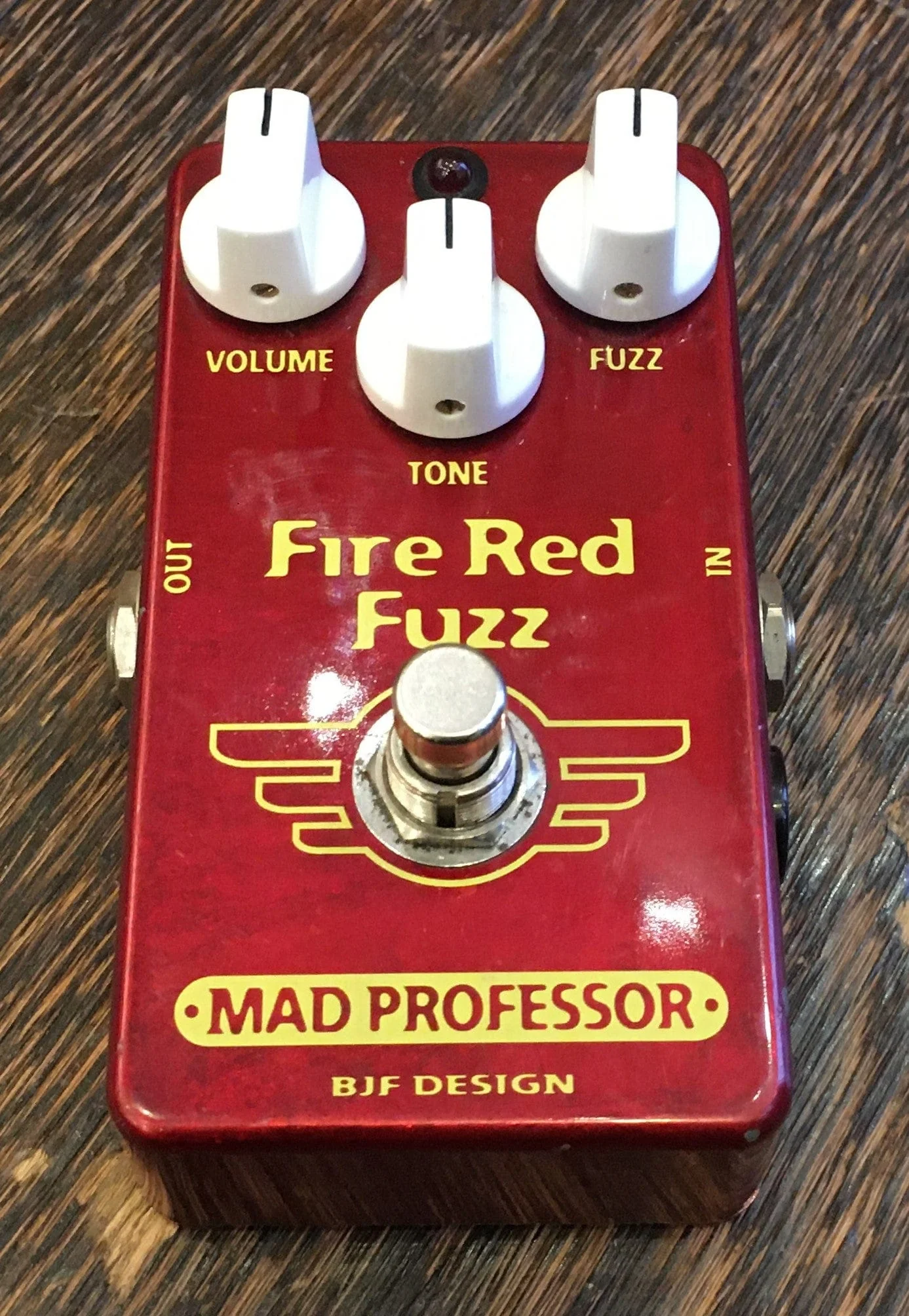 Used Mad Professor Fire Red Fuzz Guitar Effect Pedal - Image 2