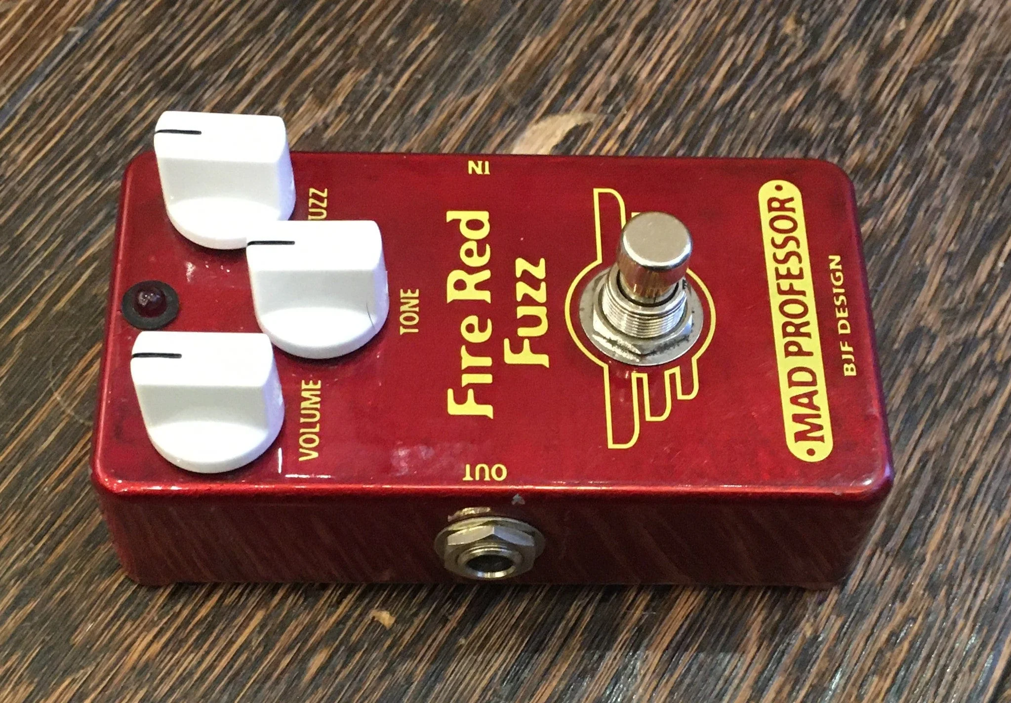 Used Mad Professor Fire Red Fuzz Guitar Effect Pedal - Image 5