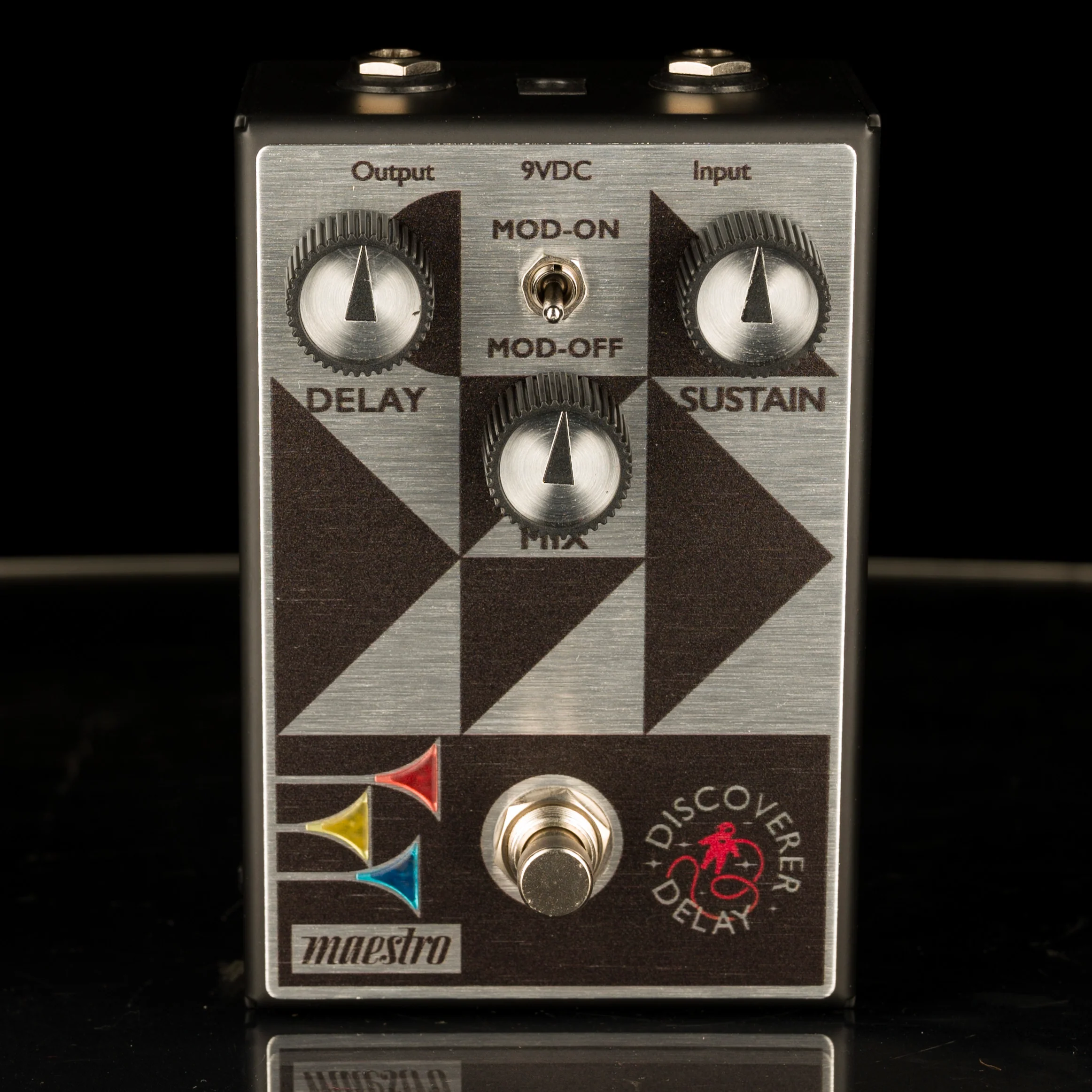 Used Maestro Discoverer Delay Guitar Effect Pedal With Box - Image 2