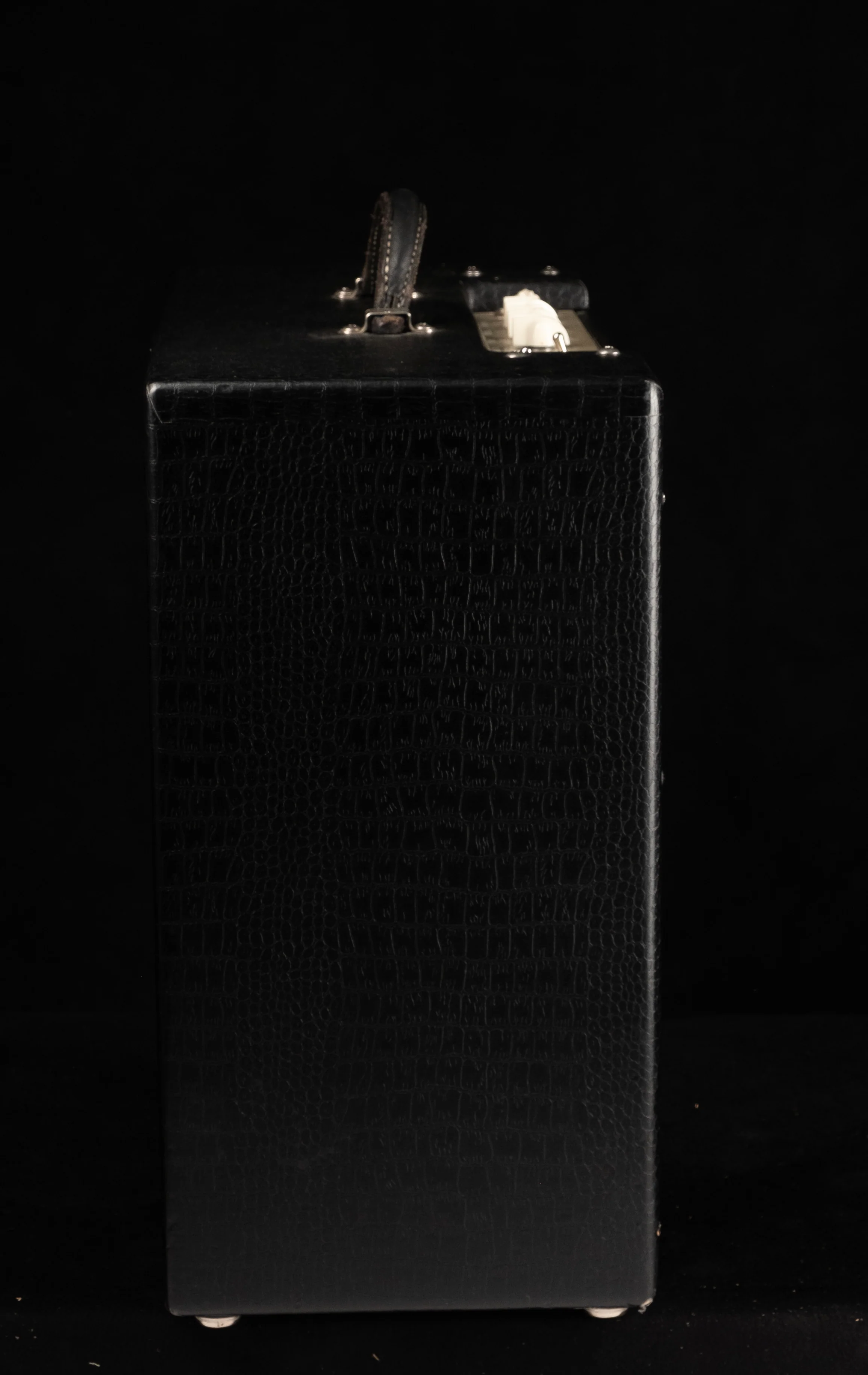 Used Magnatone Varsity Reverb Black Tolex TV Front Guitar Amp Combo With Tuki Cover - Image 5