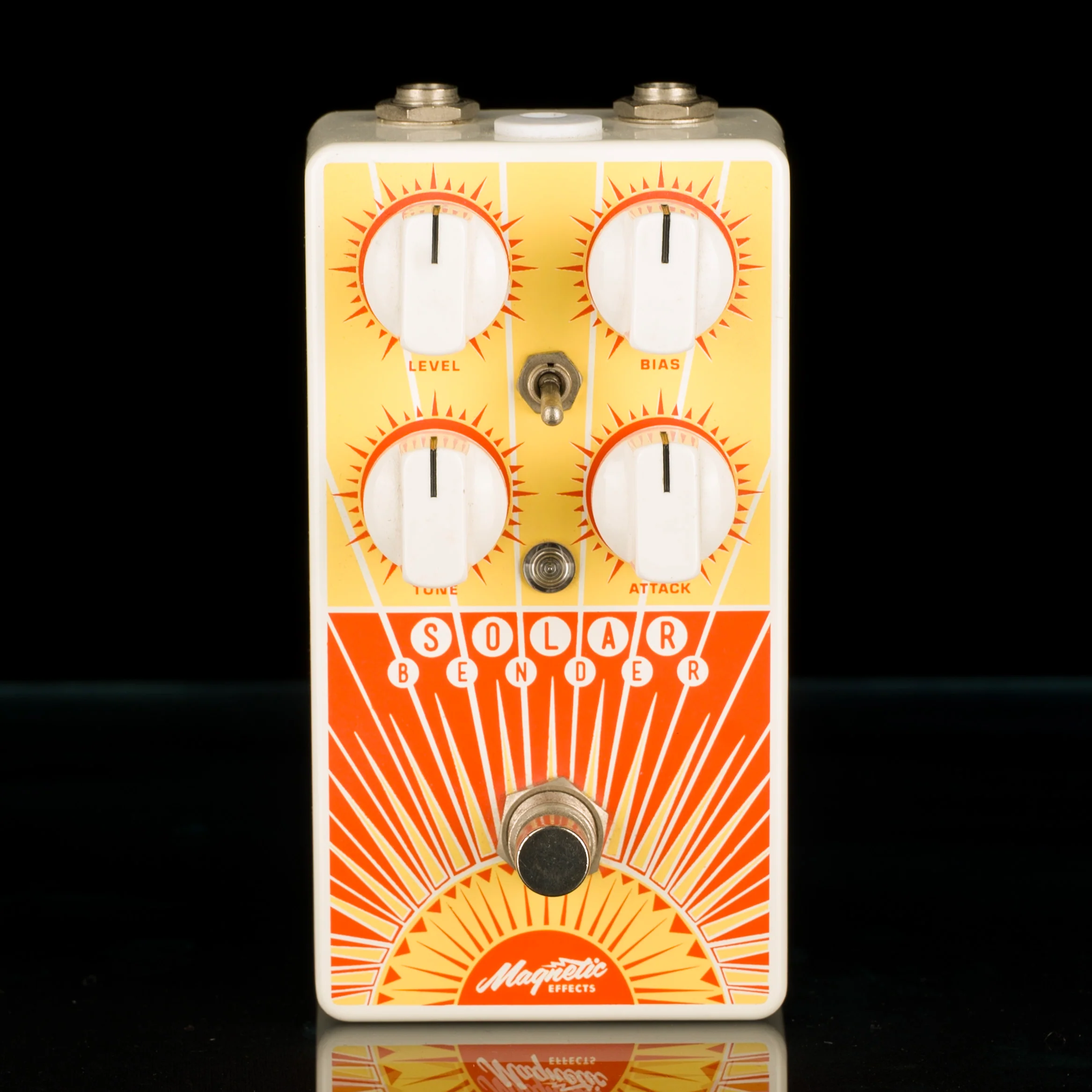 Used Magnetic Effects Solar Bender Fuzz Pedal with Box - Image 2