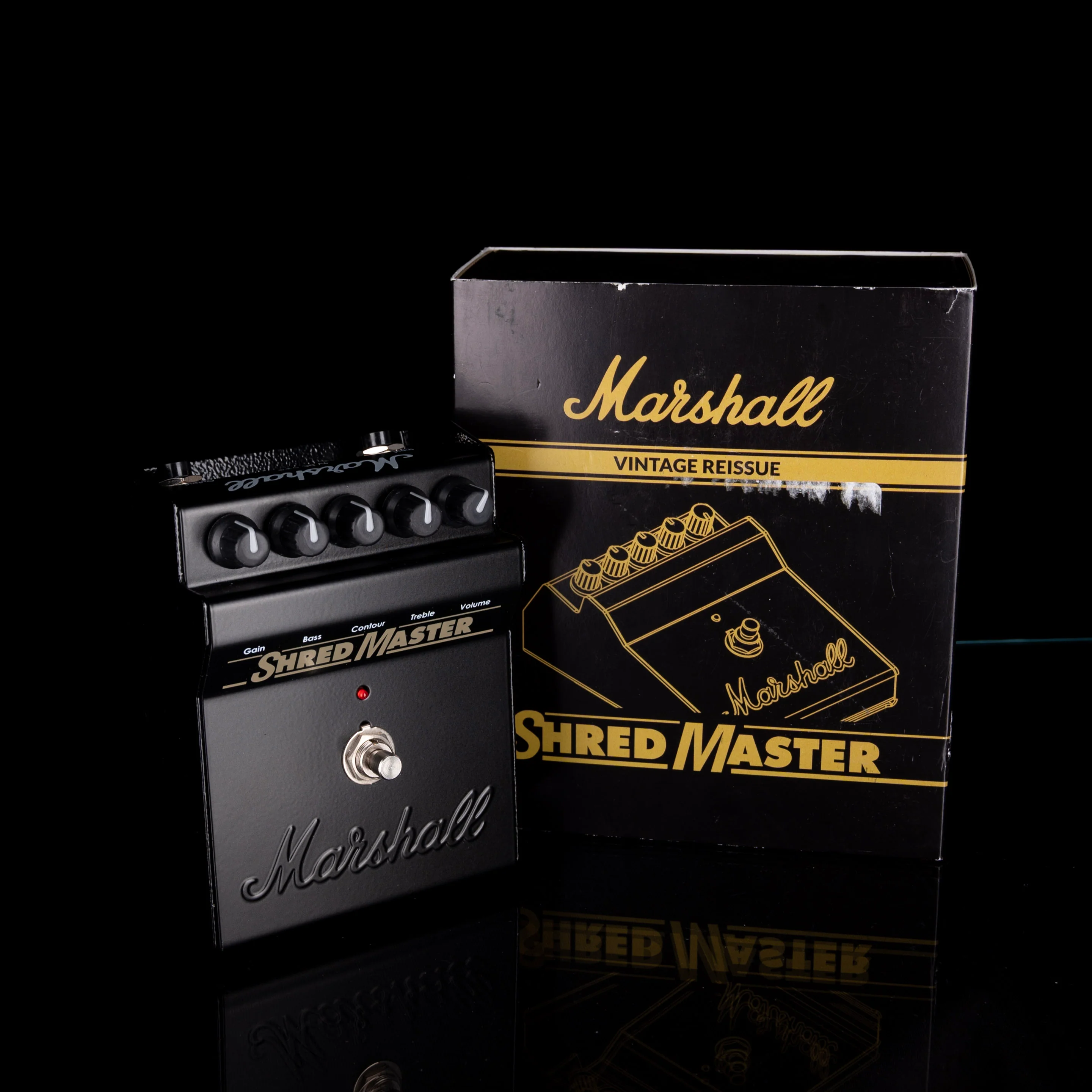 Used Marshall ShredMaster Distortion Pedal With Box - 2
