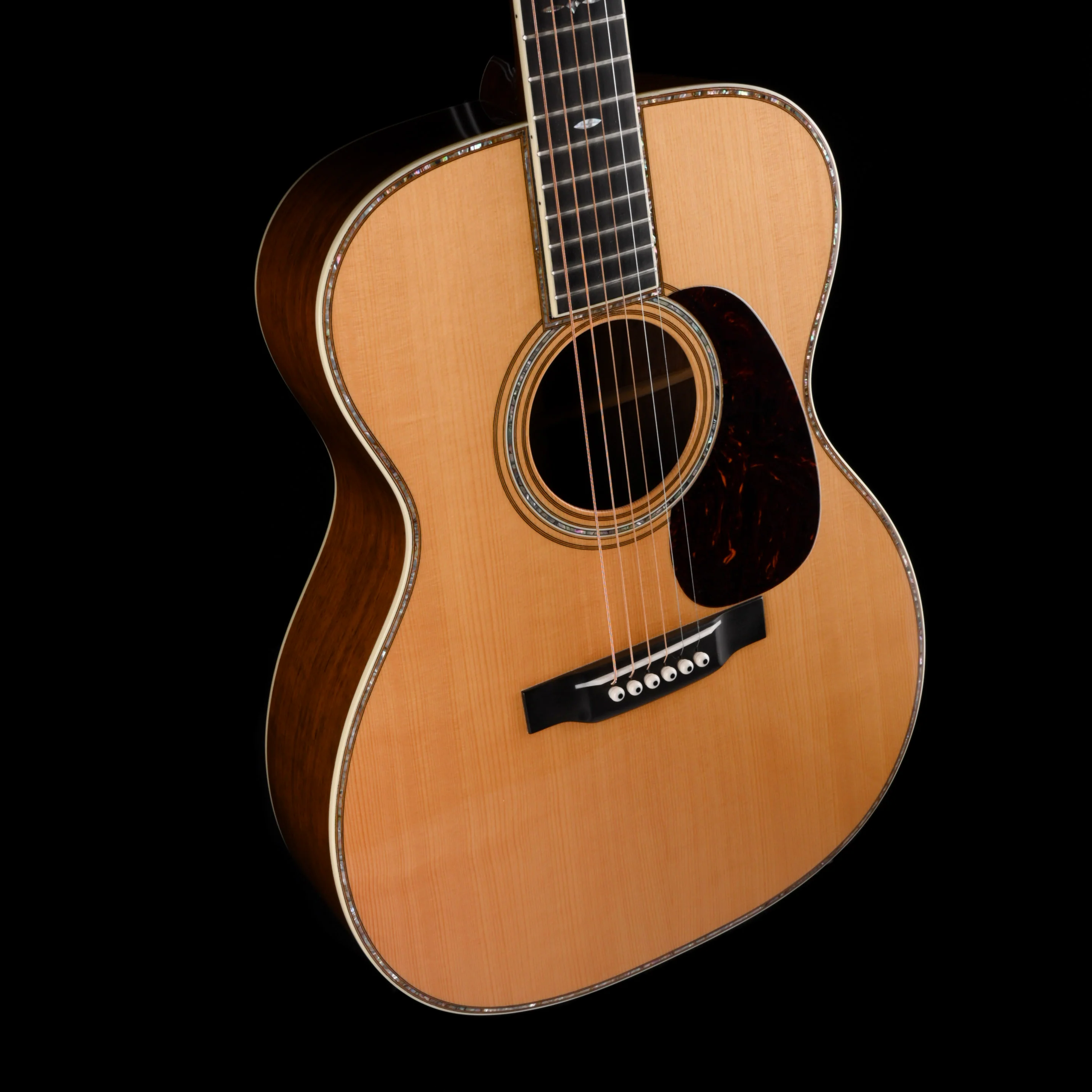 Pre Owned Martin 000-42 Authentic 1939 Natural Acoustic Guitar With OHSC - Image 5