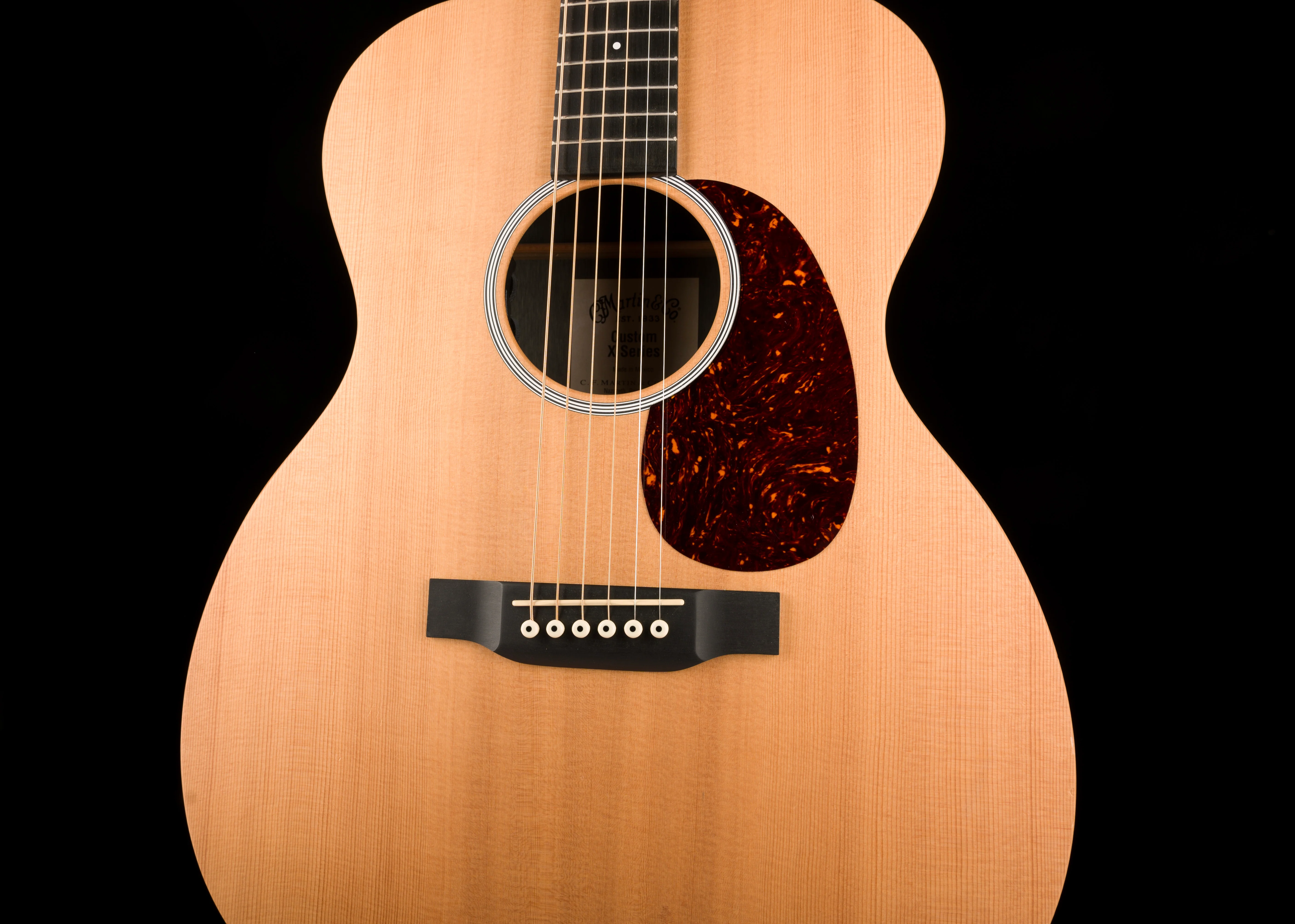 Used Martin 000-X1AE Custom X Series Acoustic Electric Guitar with Case - Image 6
