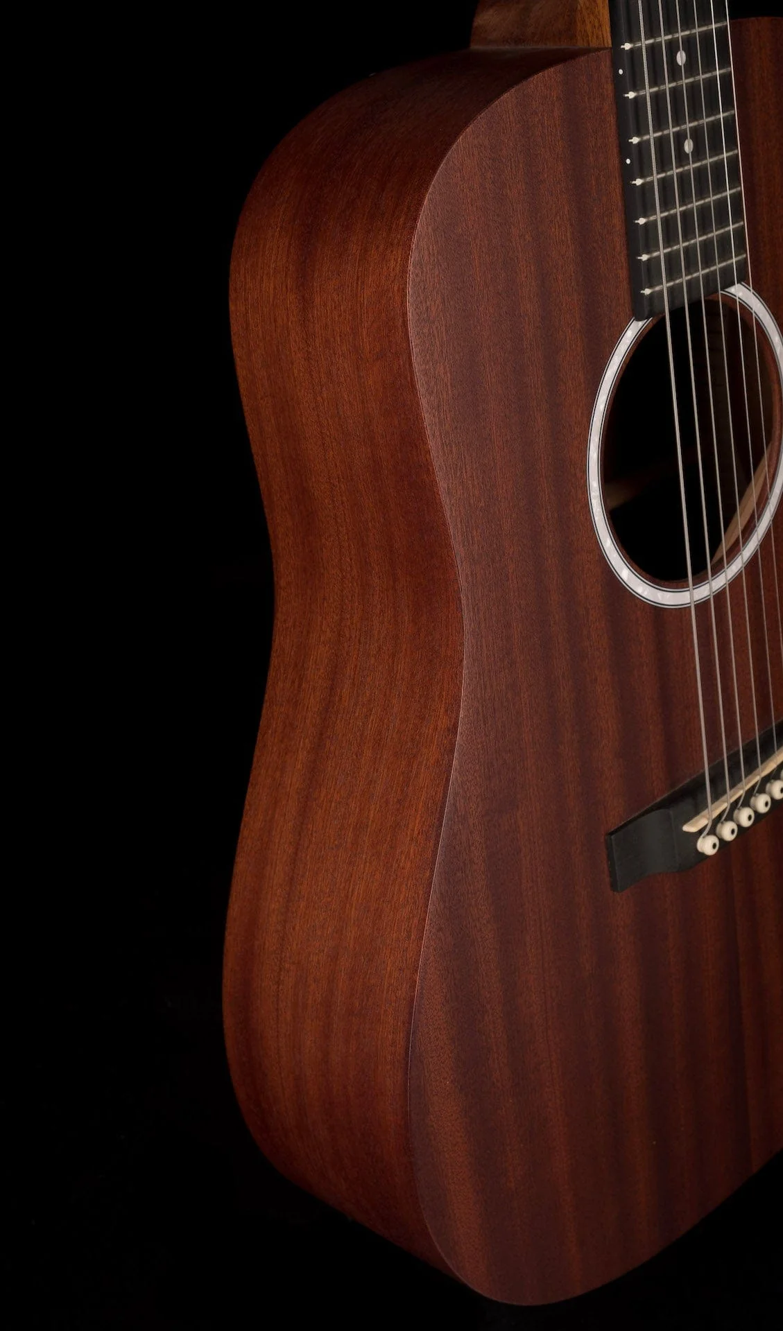 Used Martin Dreadnought Junior Mahogany With Gig Bag - Image 9