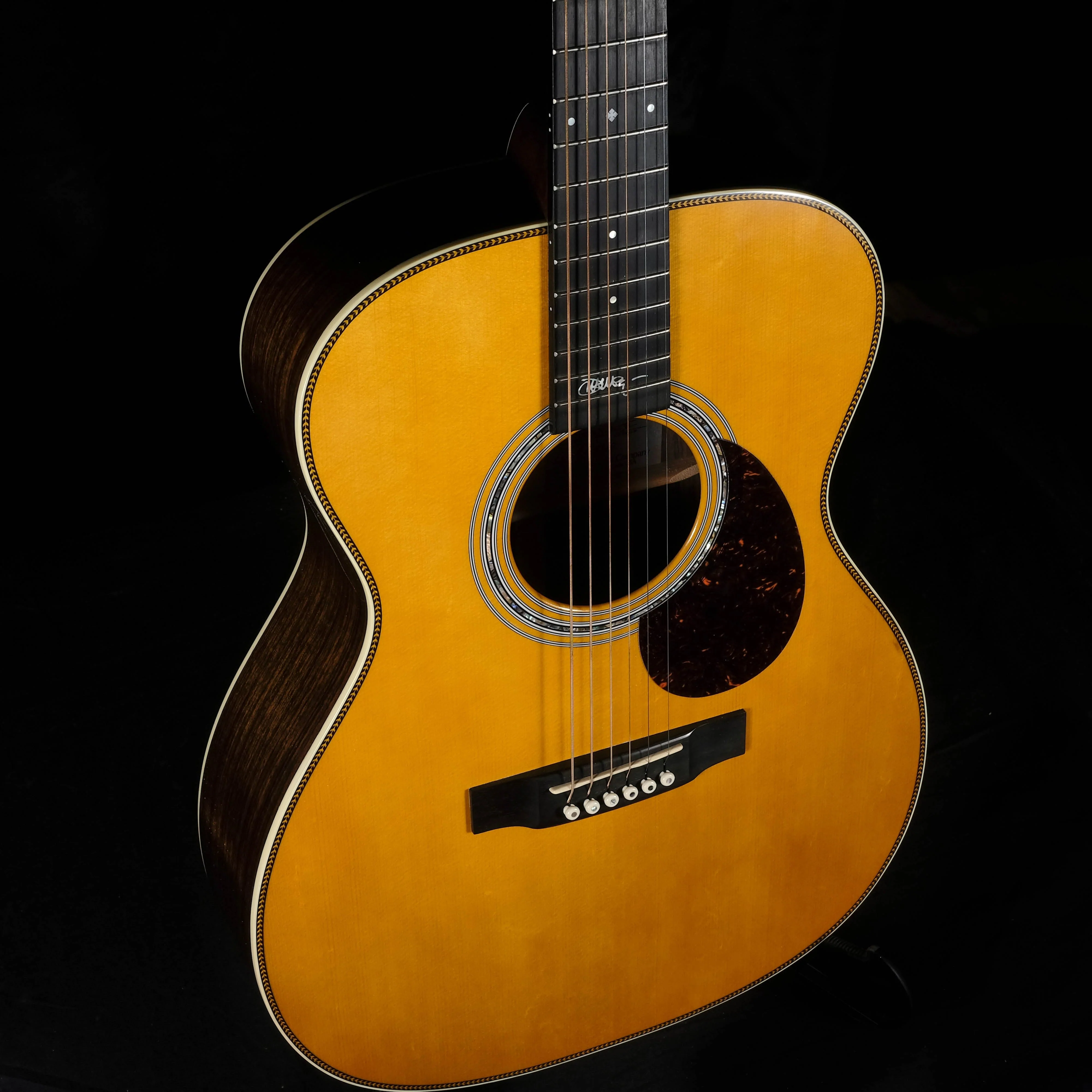Used Martin OMJM OM Size John Mayer Natural Acoustic Guitar With OHSC - Image 4