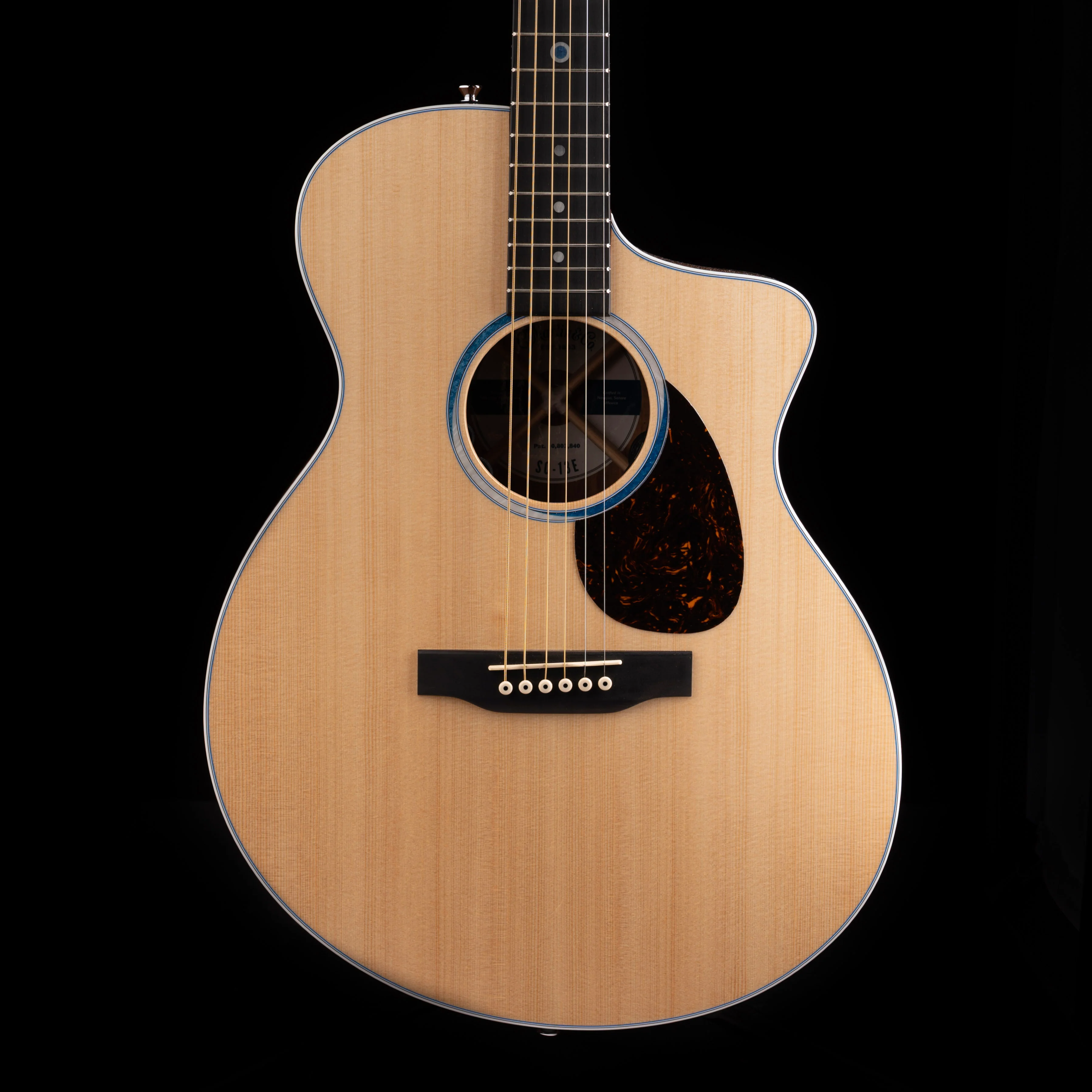 Used Martin SC-13E Natural Acoustic Electric Guitar With OSSC