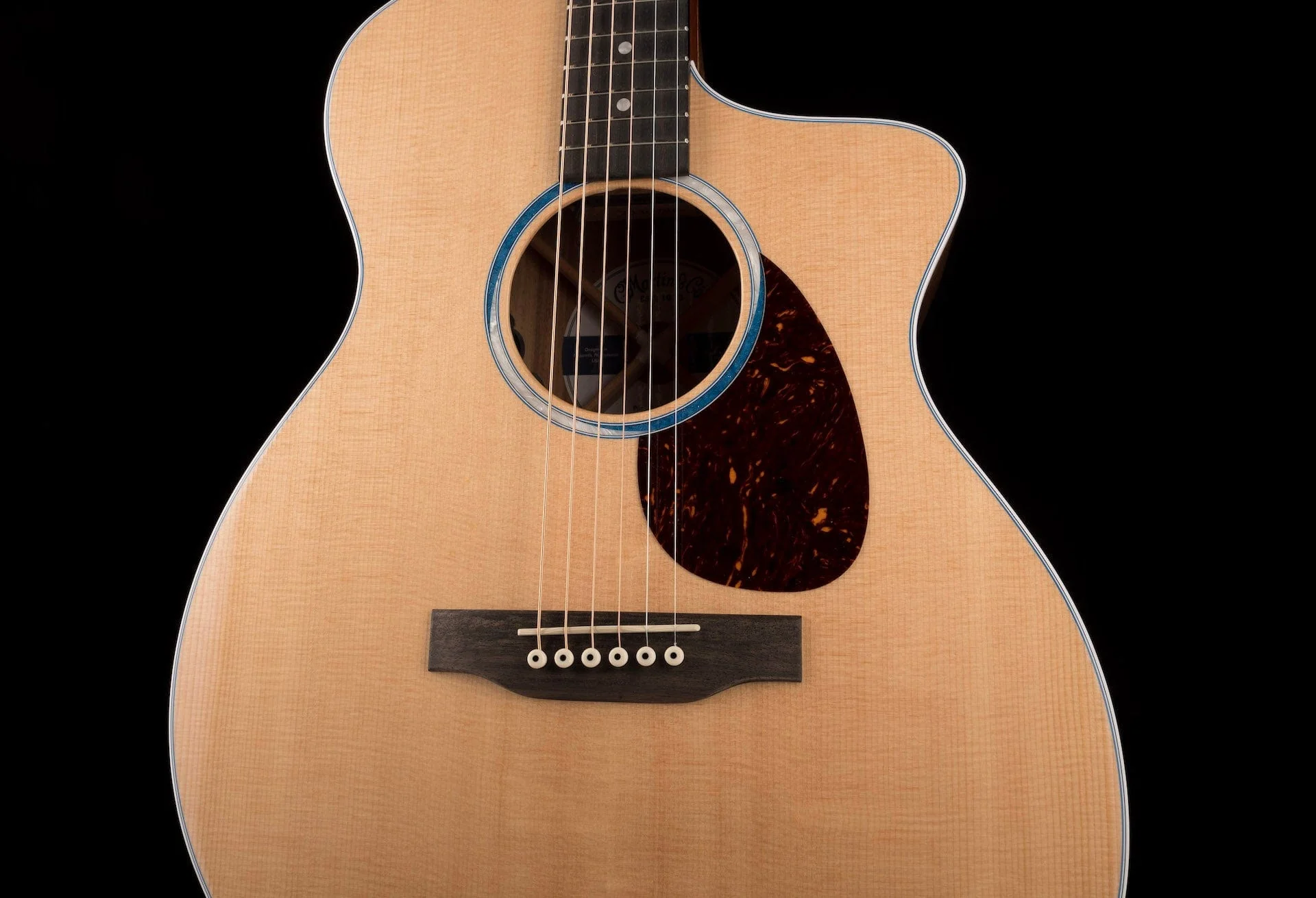 Used Martin SC-13E Natural Acoustic Electric Guitar With Soft Shell Case - Image 6