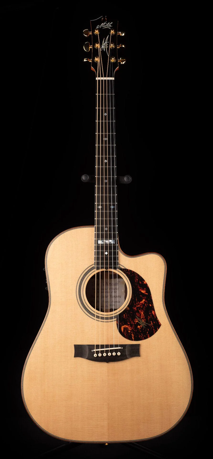 Used Maton The Messiah EM100C Natural with OHSC - Image 2