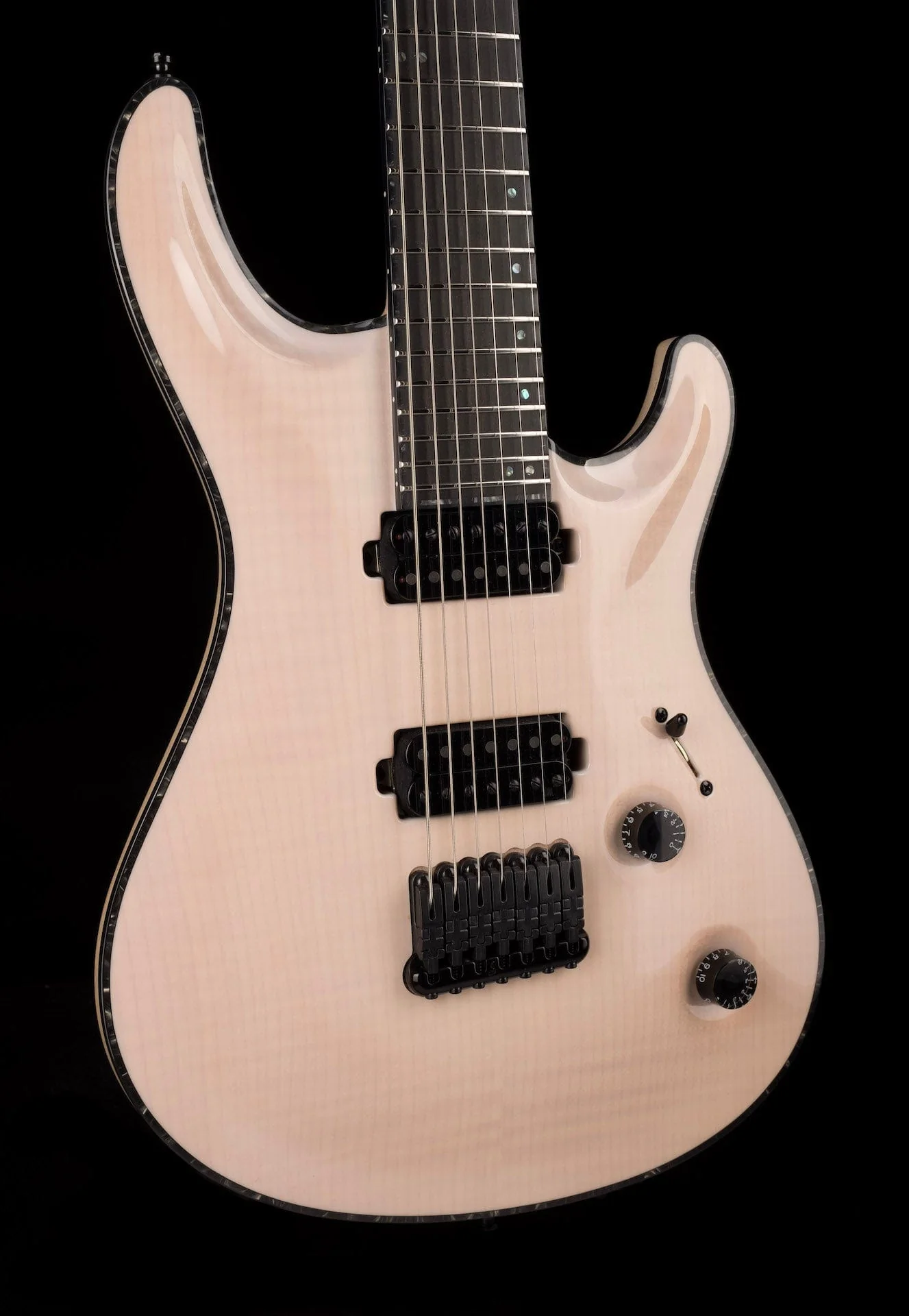 Used Mayones Regius Core 7 Trans White with OHSC - Image 10