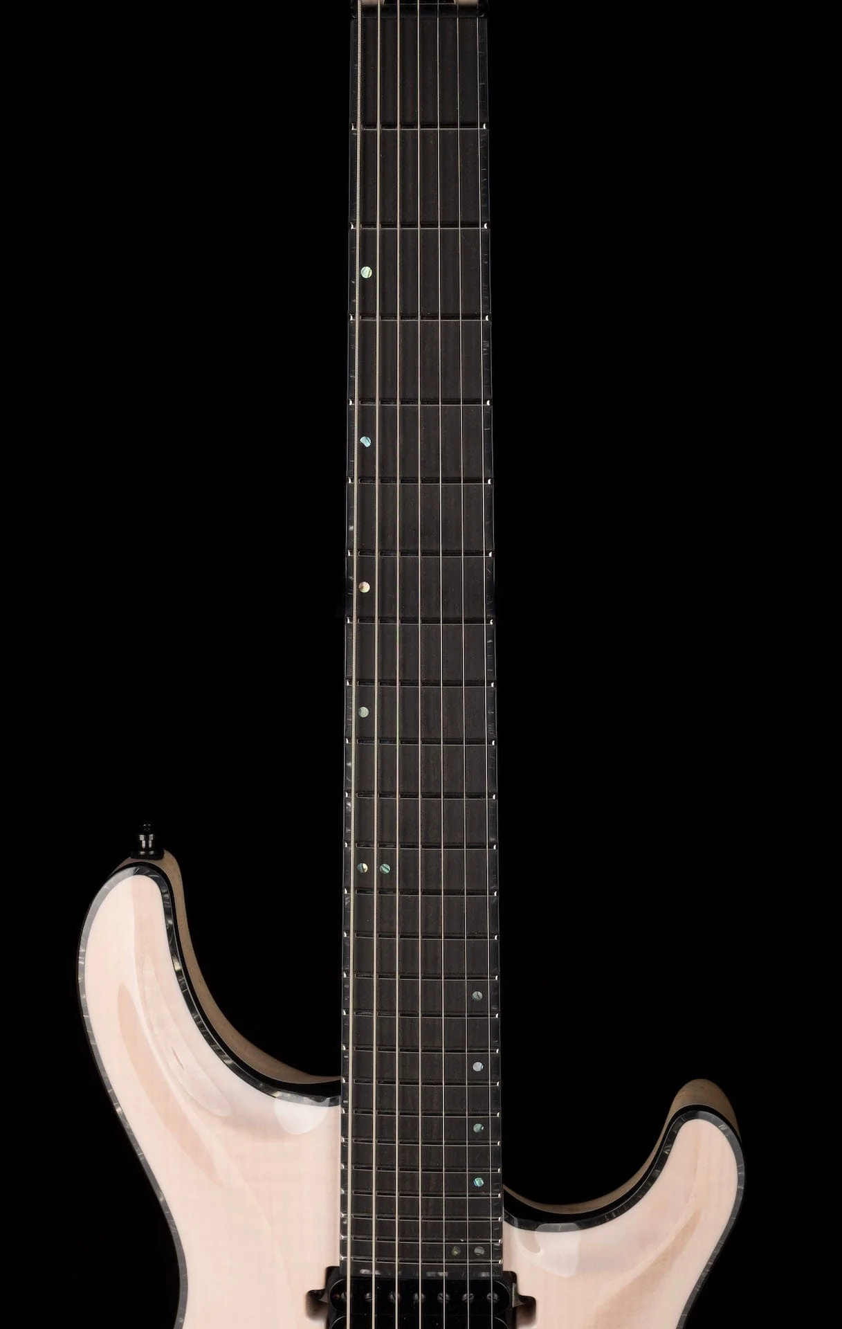 Used Mayones Regius Core 7 Trans White with OHSC - Image 11
