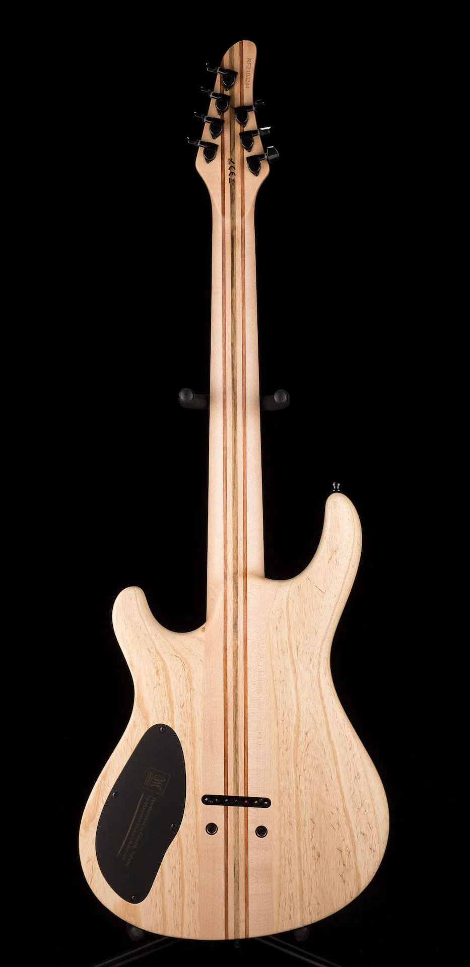 Used Mayones Regius Core 7 Trans White with OHSC - Image 13