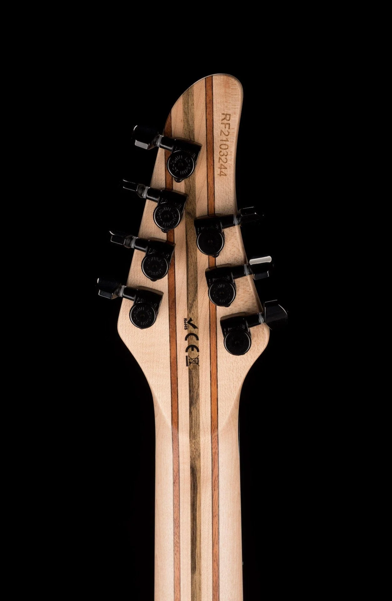 Used Mayones Regius Core 7 Trans White with OHSC - Image 17