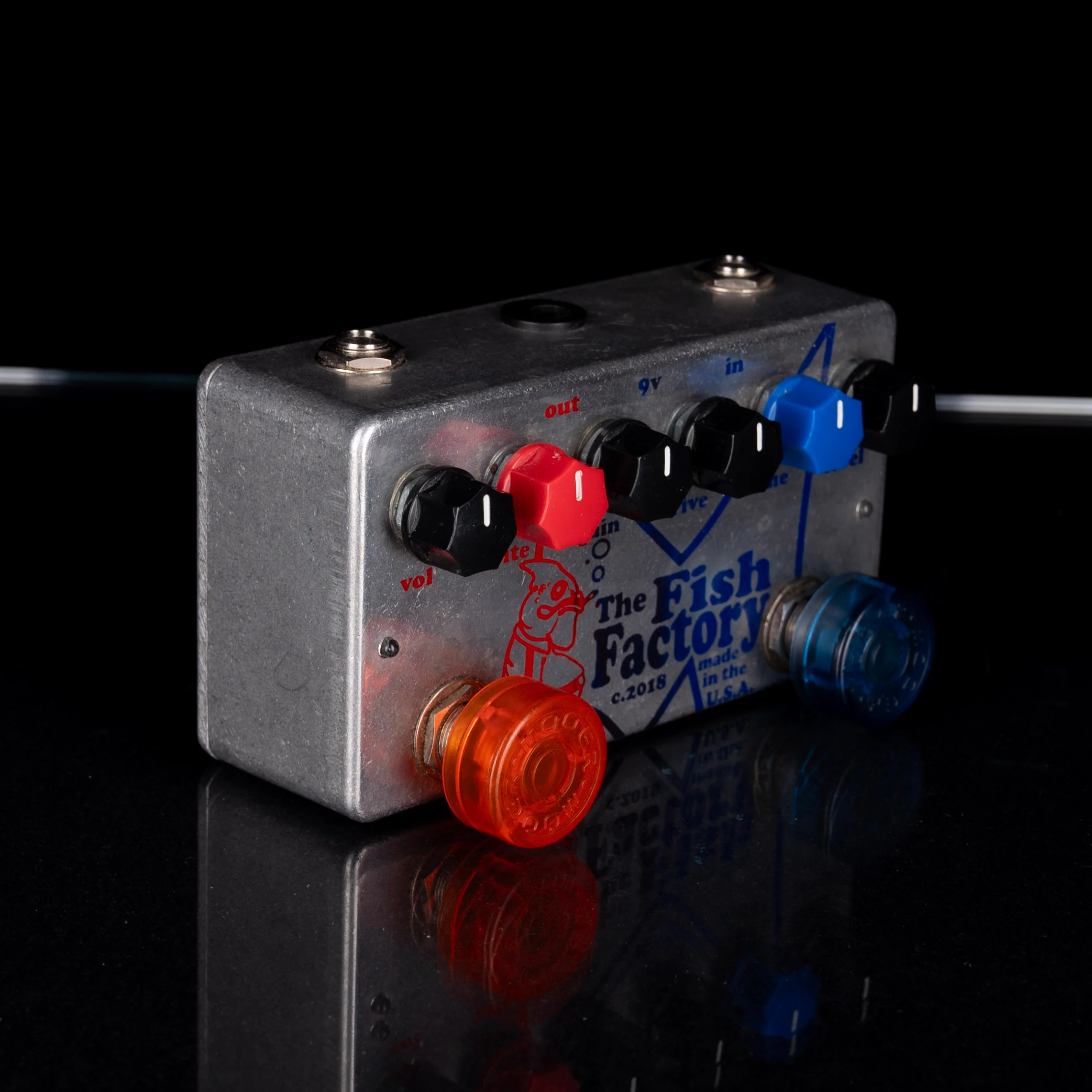 Used Menatone Fish Factory Overdrive/Distortion Pedal - Image 4