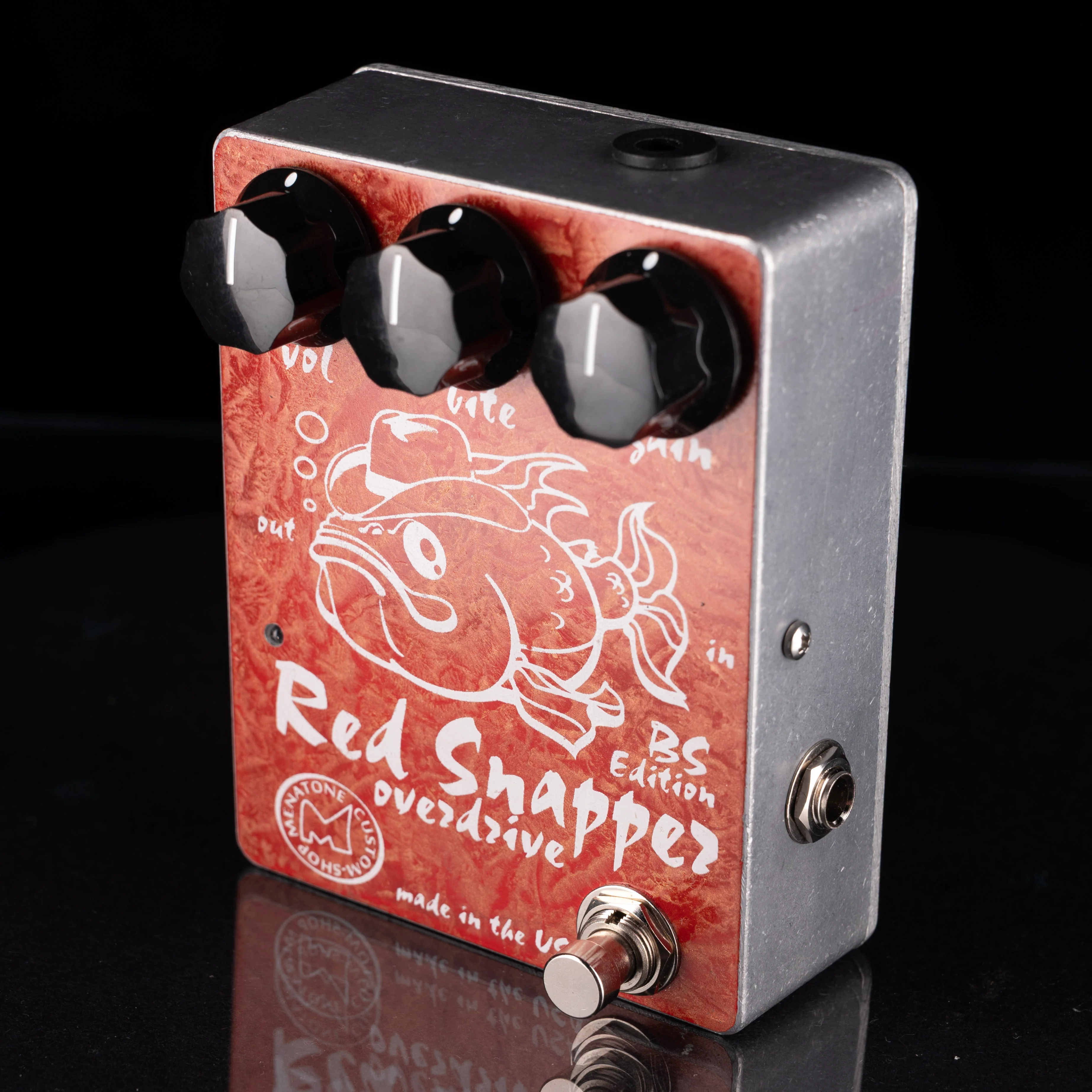 Used 2025 Menatone Red Snapper BS Edition Point to Point Hand Wired Overdrive - Truetone Music Exclusive - Image 3