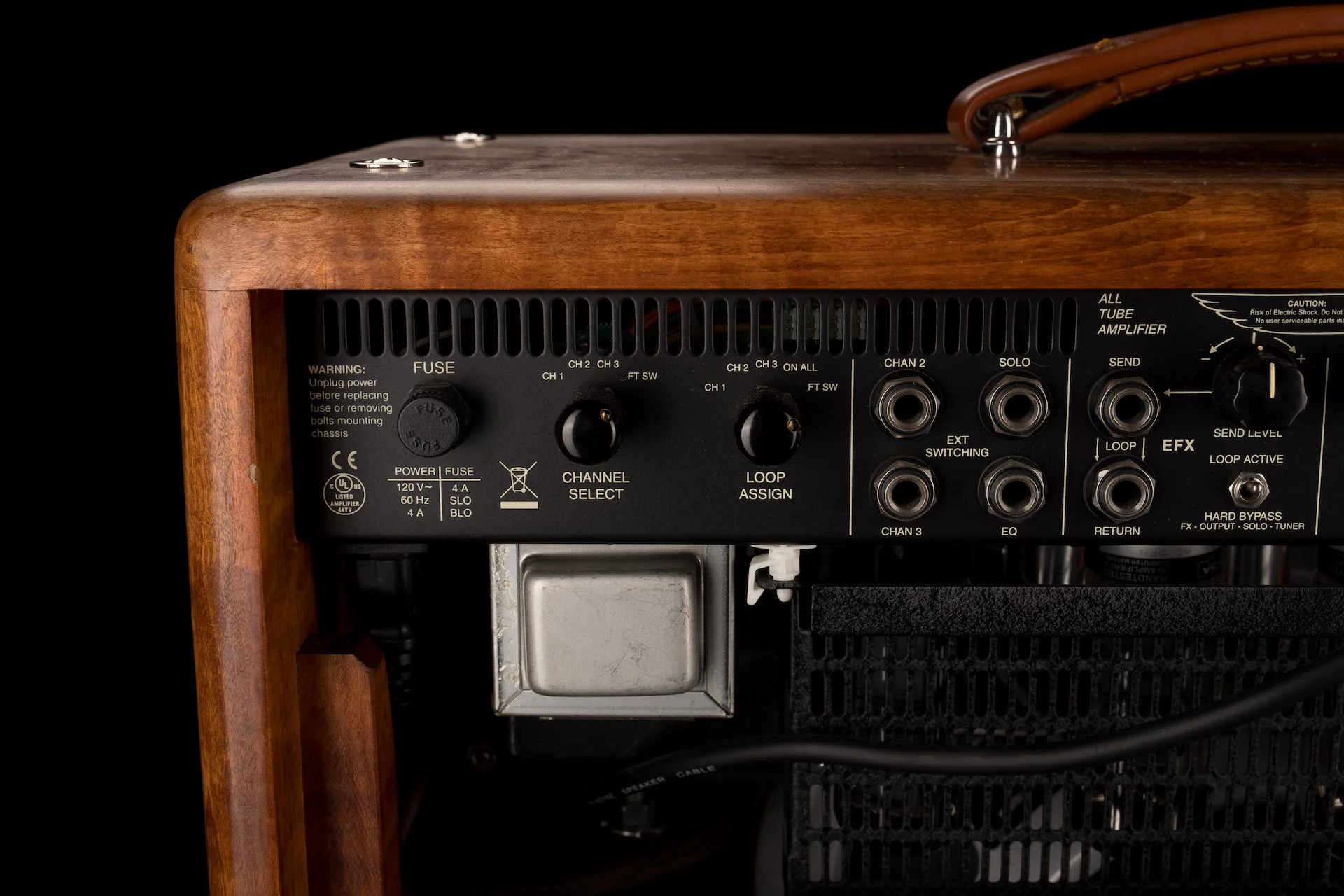 Used Mesa Boogie Mark V 90 Hardwood 1x12" Guitar Amp Combo With Footswitch And Cover - Image 12