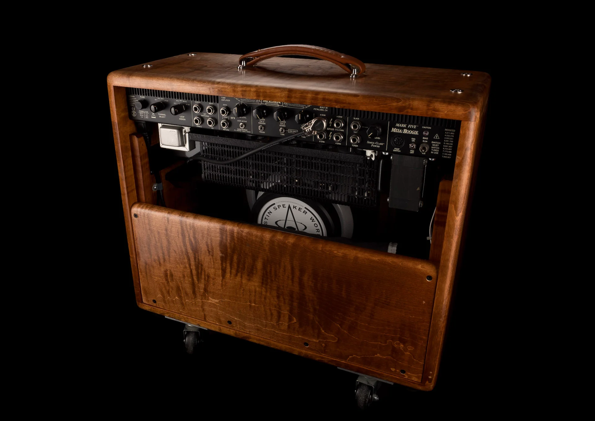 Used Mesa Boogie Mark V 90 Hardwood 1x12" Guitar Amp Combo With Footswitch And Cover - Image 15