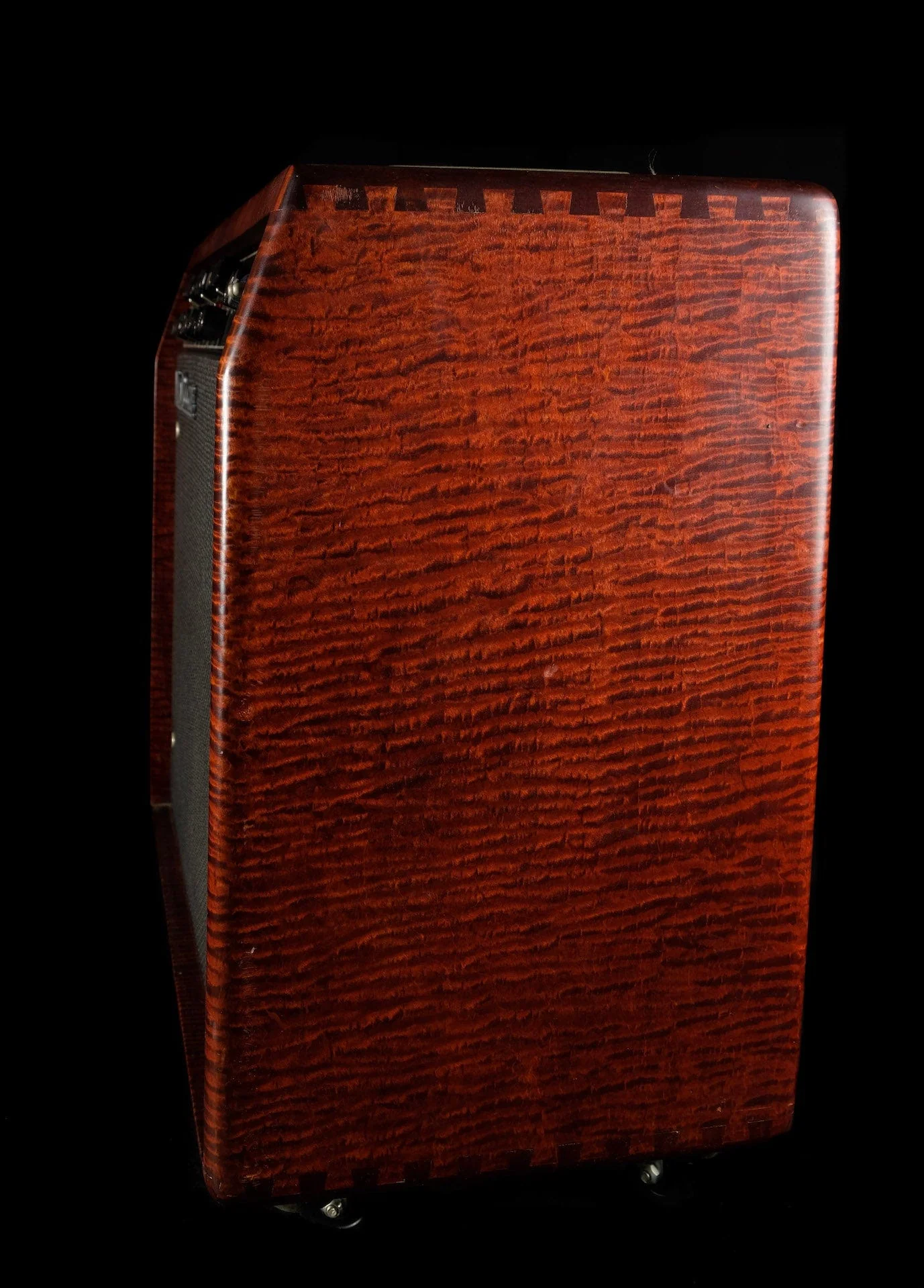 Used Mesa-Boogie Limited Edition Nomad 45 Flame Maple Red Stained 2x12" Tube Guitar Amp Combo With Footswitch - Image 3