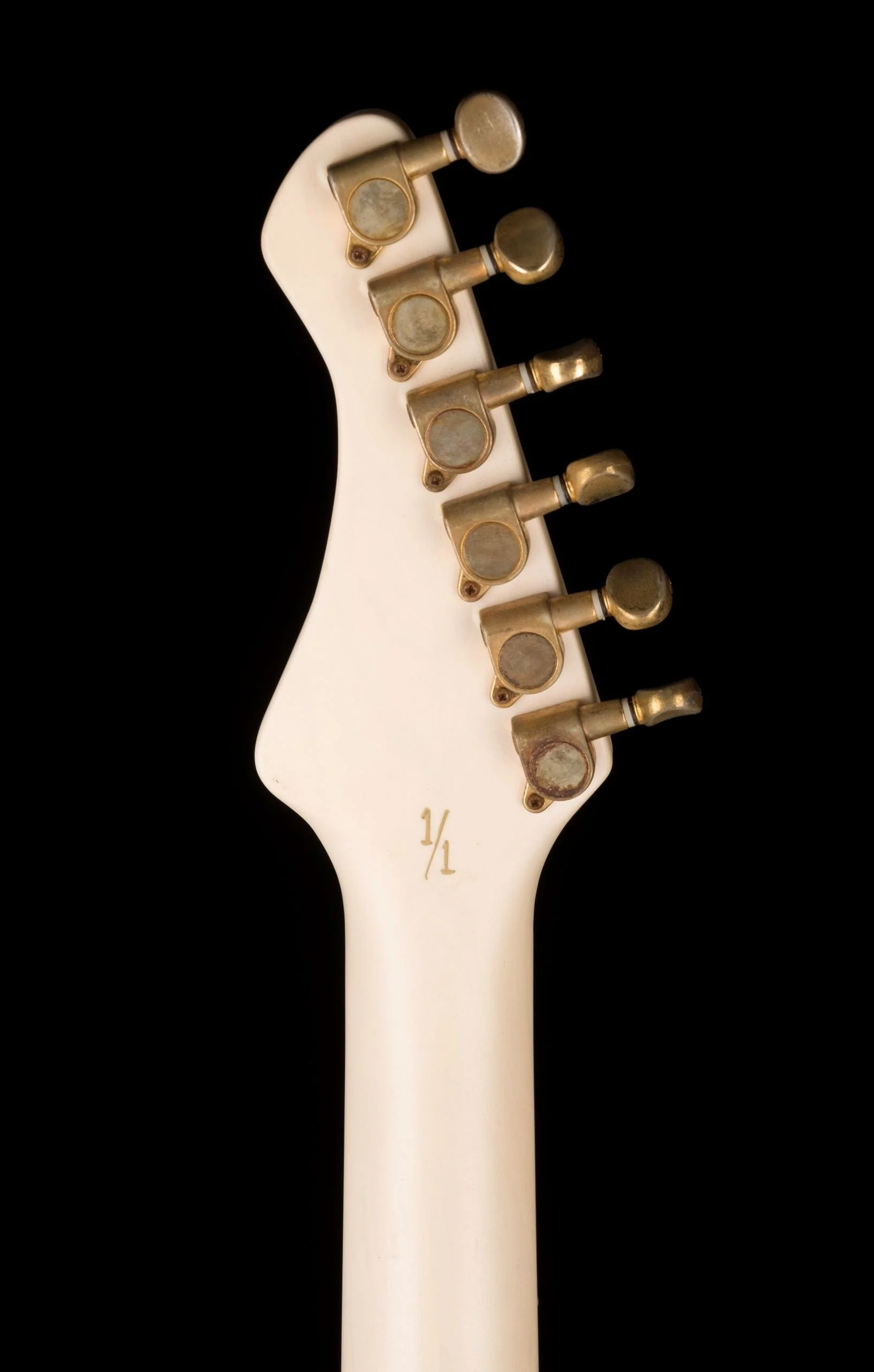 Used Moniker Guitars Texas BBQ 1 of 1 Trans White Electric Guitar with OHSC - Image 16