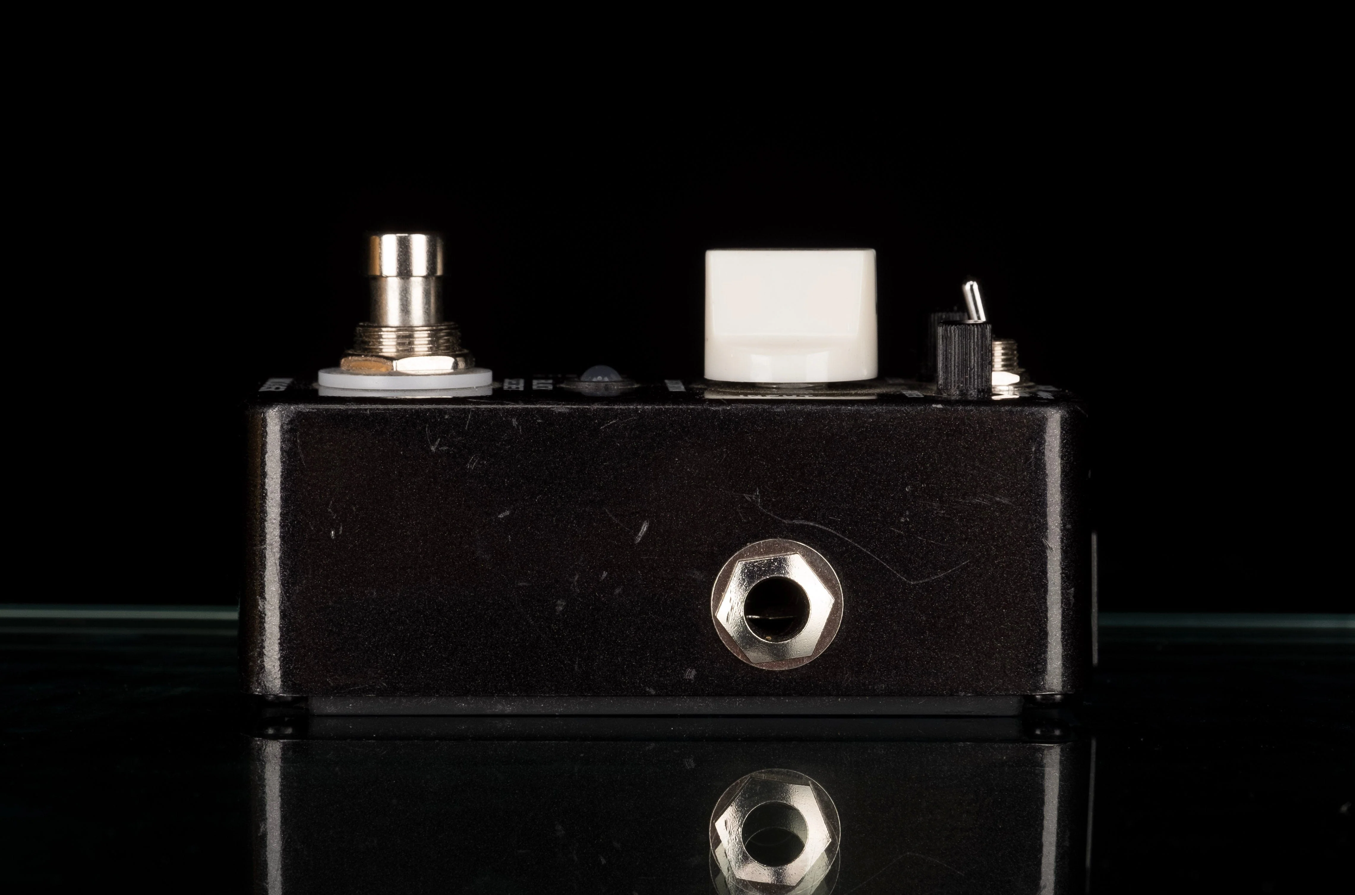 Used Mooer Black Secret Distortion Guitar Effect Pedal - Image 4