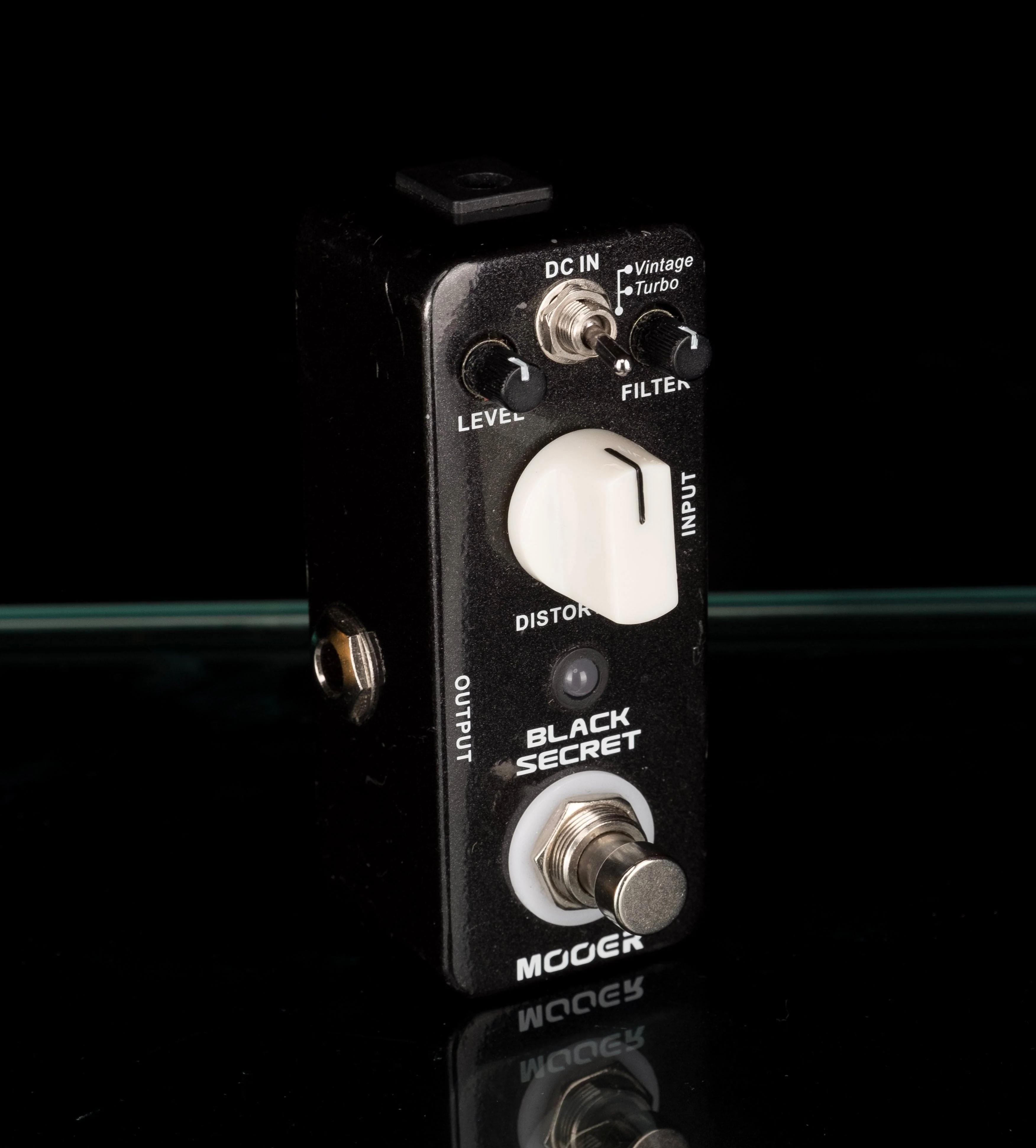 Used Mooer Black Secret Distortion Guitar Effect Pedal - Image 6