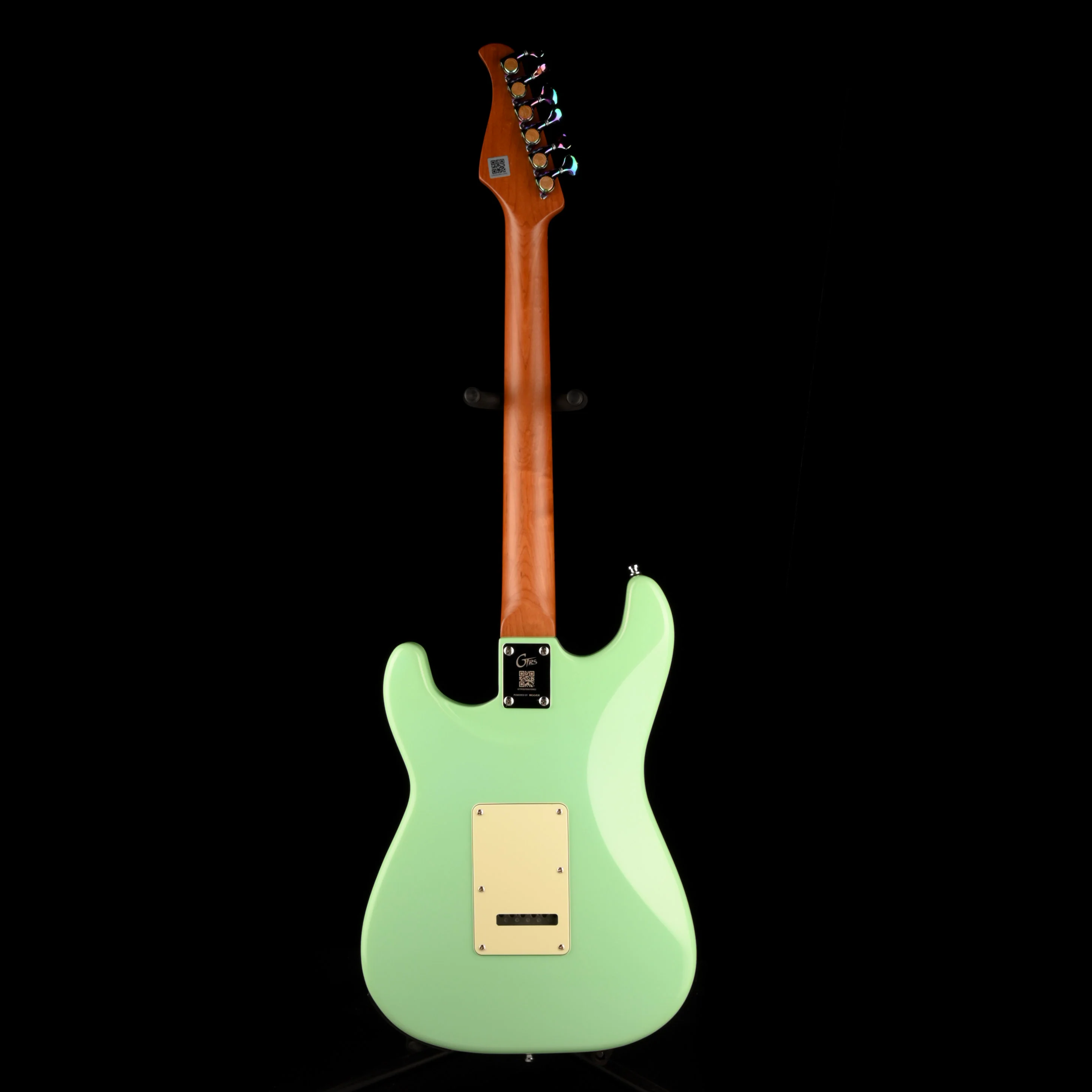 Used Mooer GTRS S801 Intelligent Guitar/Amp/Footswitch Kit, S-Style Electric Guitar Seafoam Green - Image 11