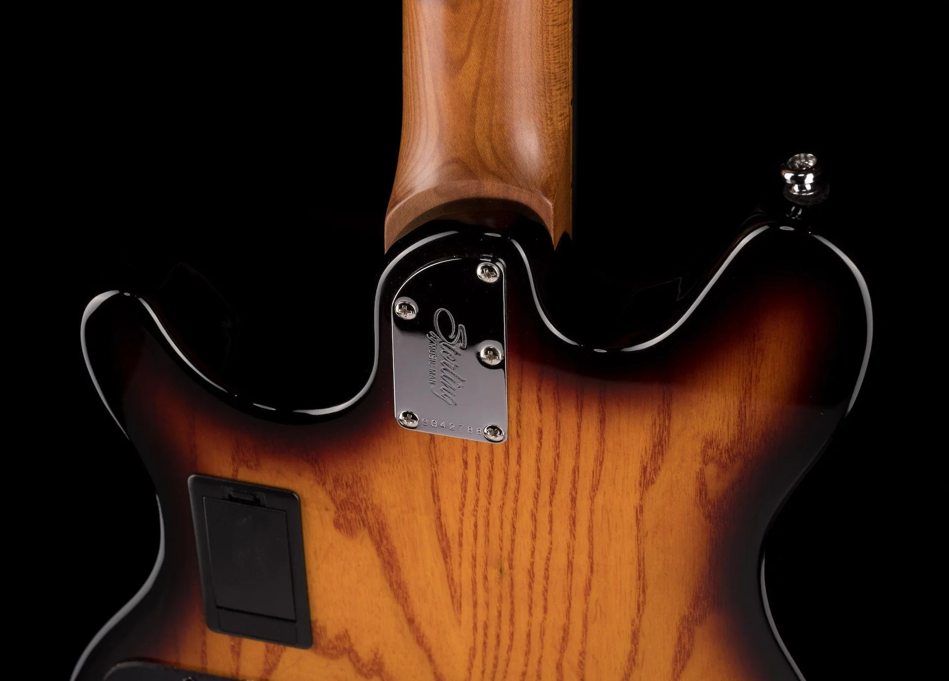 Used Sterling by Music Man Valentine JV60 Vintage Sunburst Electric Guitar - Image 13