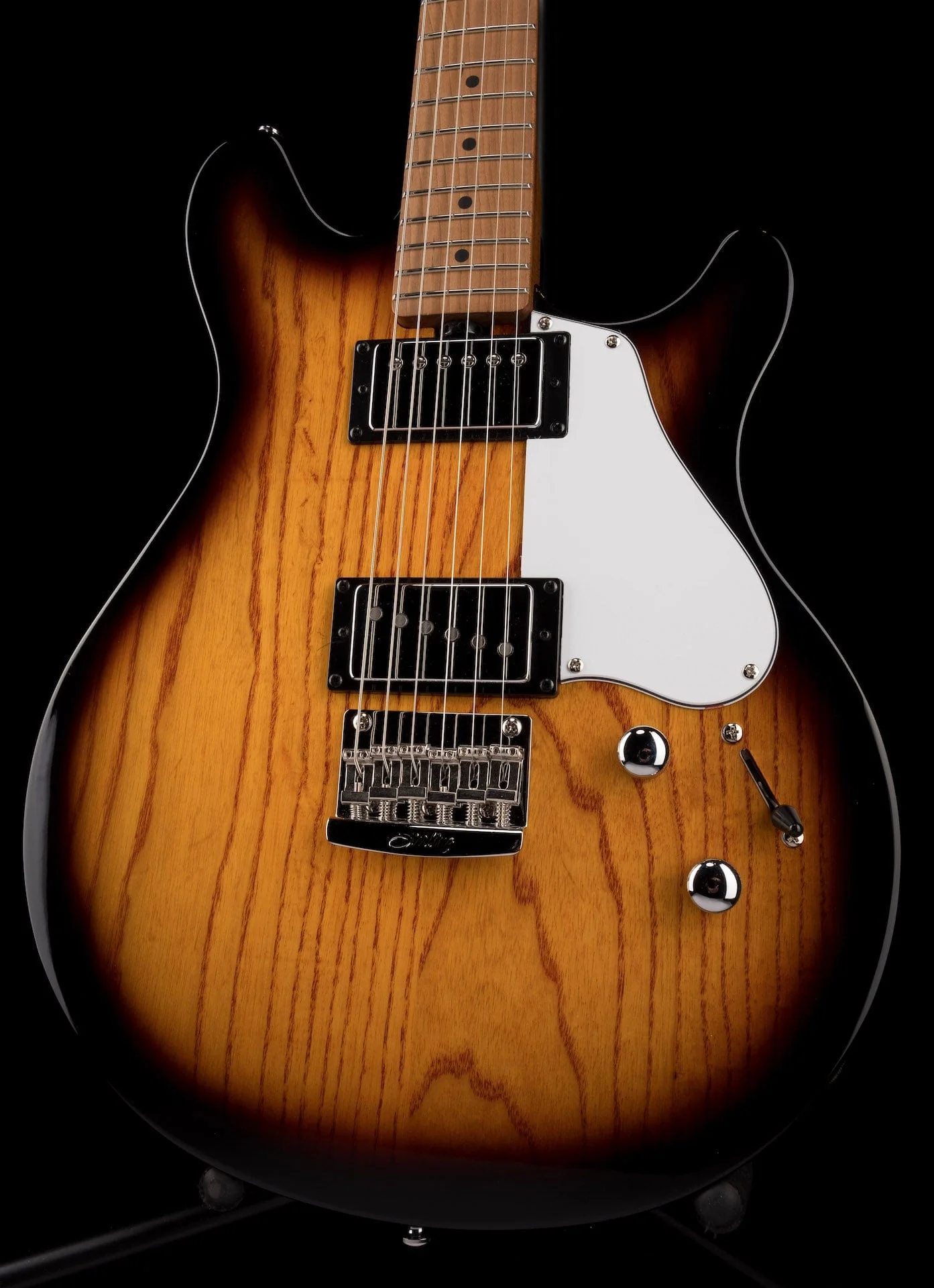 Used Sterling by Music Man Valentine JV60 Vintage Sunburst Electric Guitar - Image 9