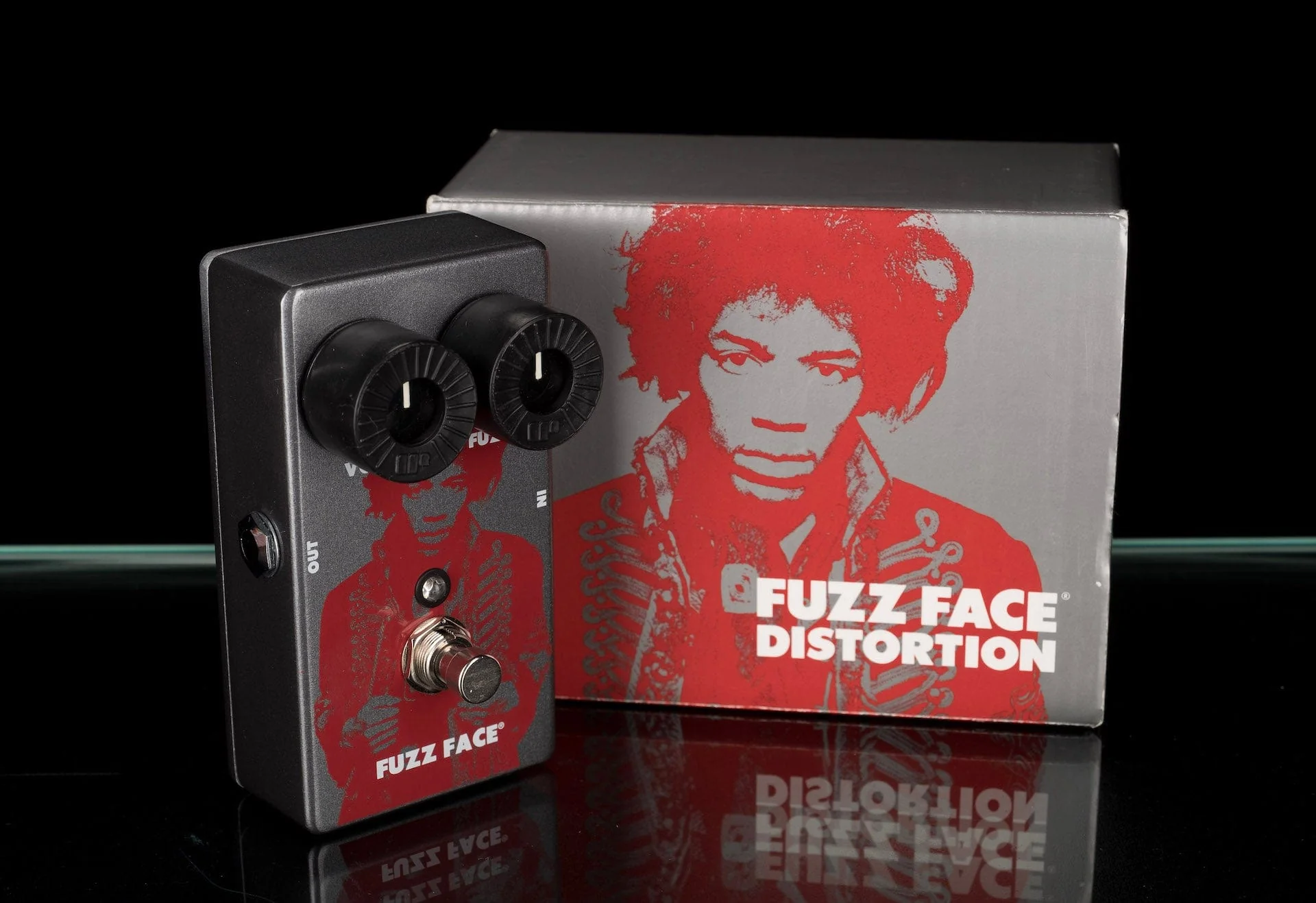 Used MXR JHM5 Jimi Hendrix Fuzz Face Distortion Guitar Pedal With Box - Image 2