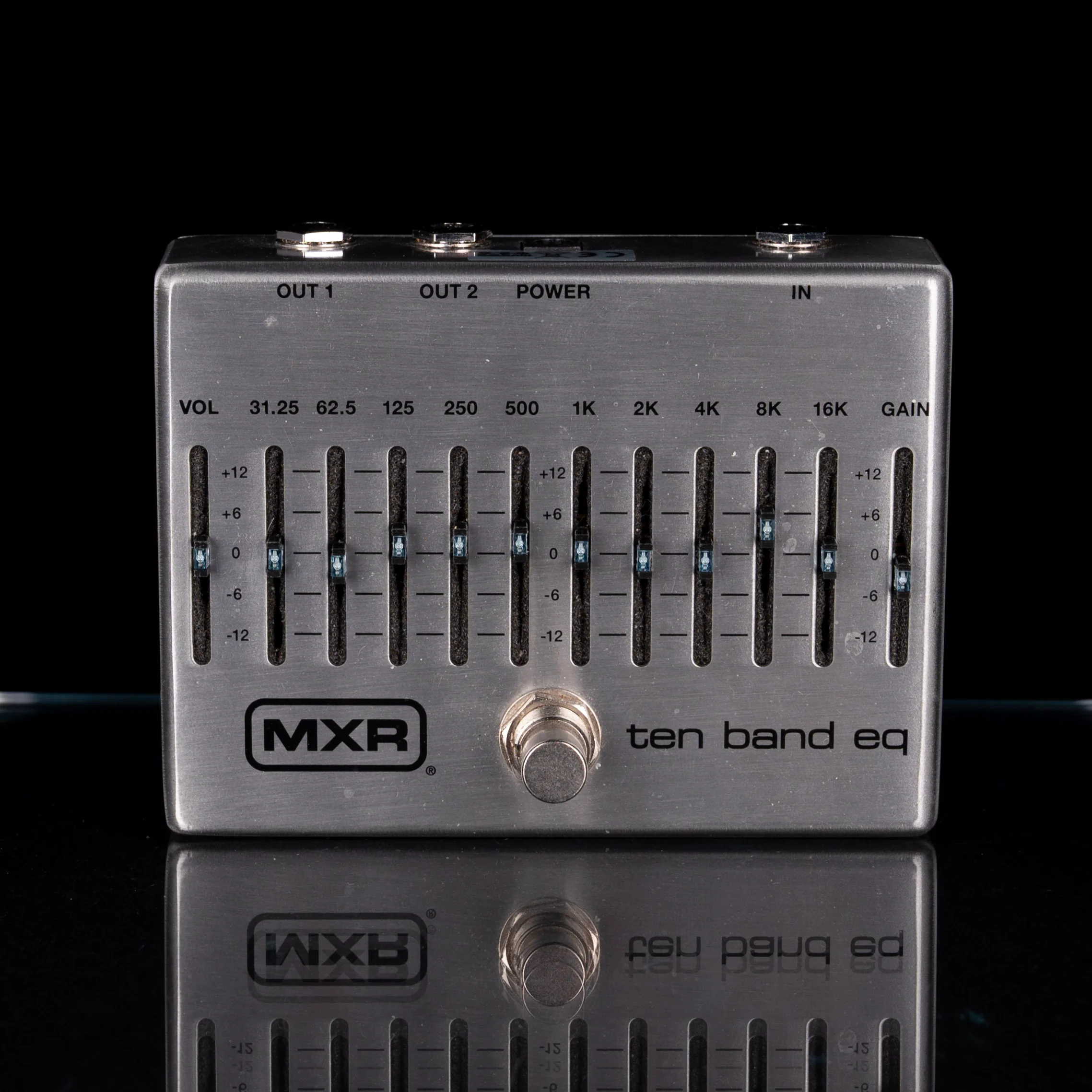 Used MXR M108 10-Band EQ Guitar Effect Pedal With Box - 3 - Image 2