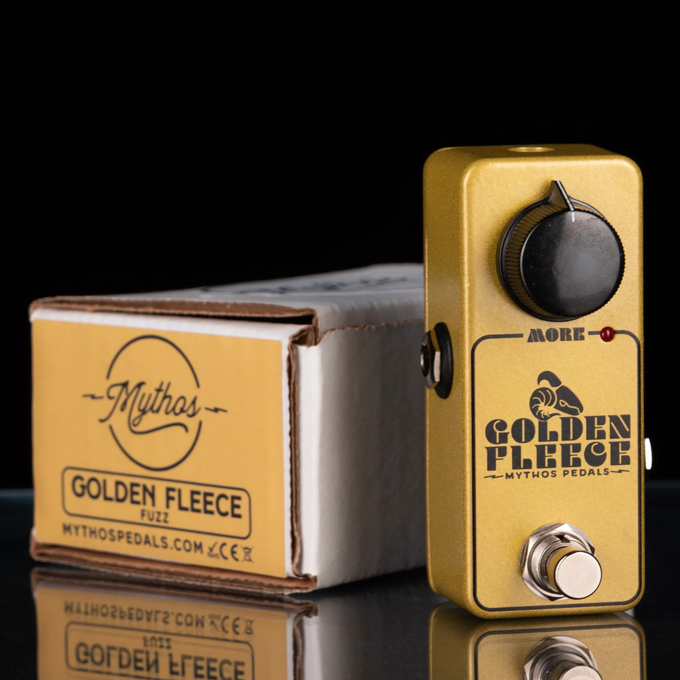Used Mythos Golden Fleece Fuzz Pedal With Box