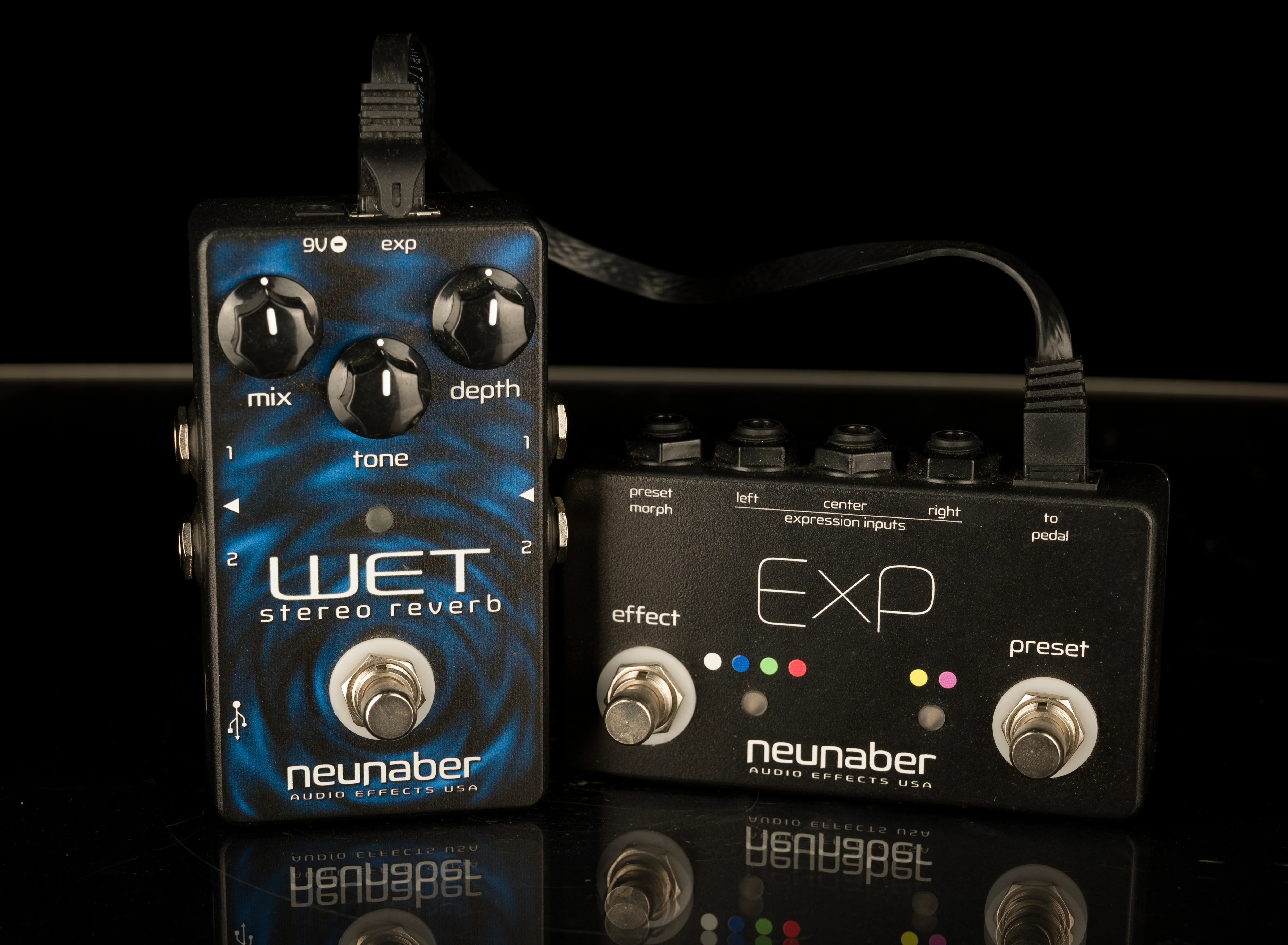 Used Neunaber Wet Reverb Pedal with Expander Controller Pedal and Cable - Image 8