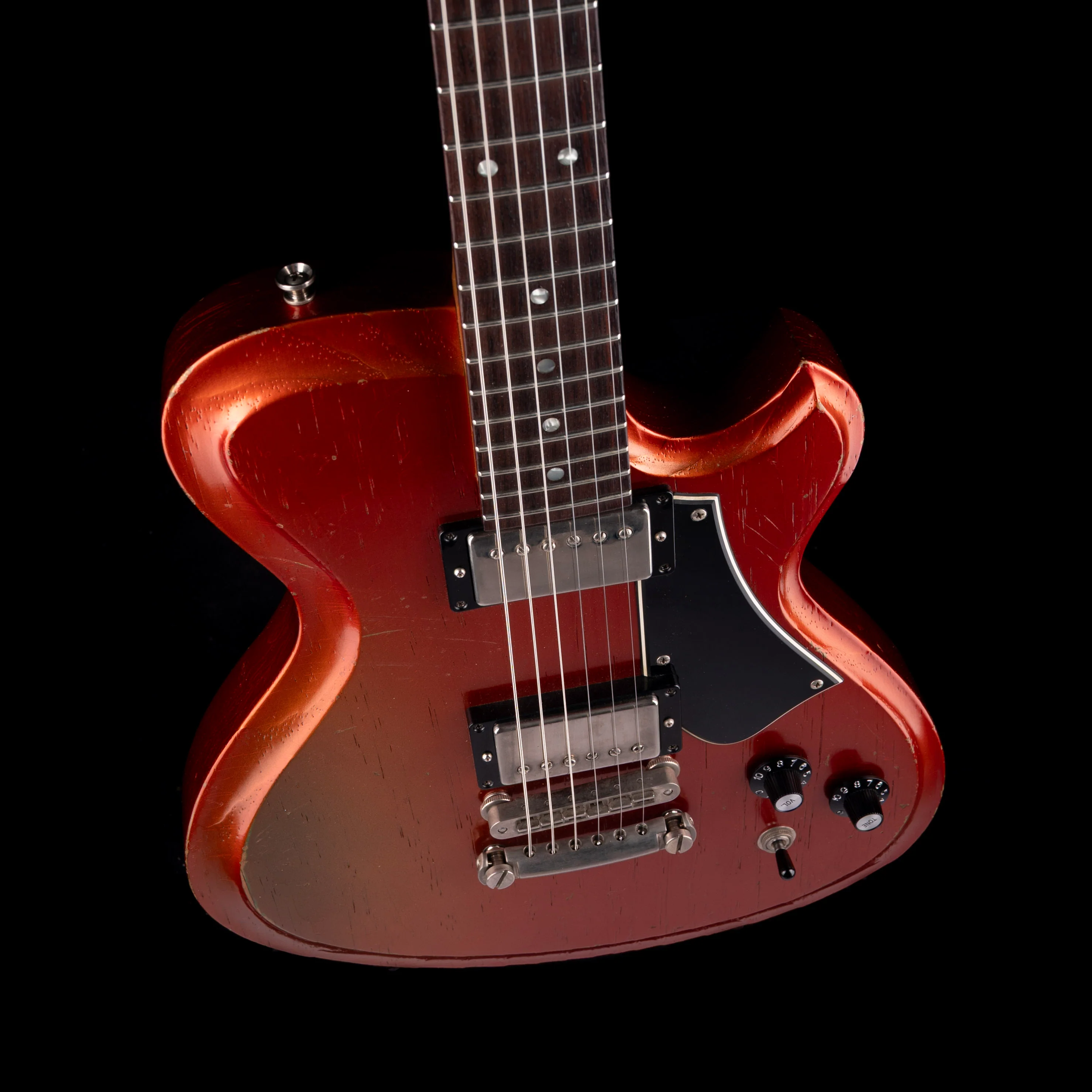 Used Novo Solus H2 Faded Sparkling Burgundy with OSSC - Image 3